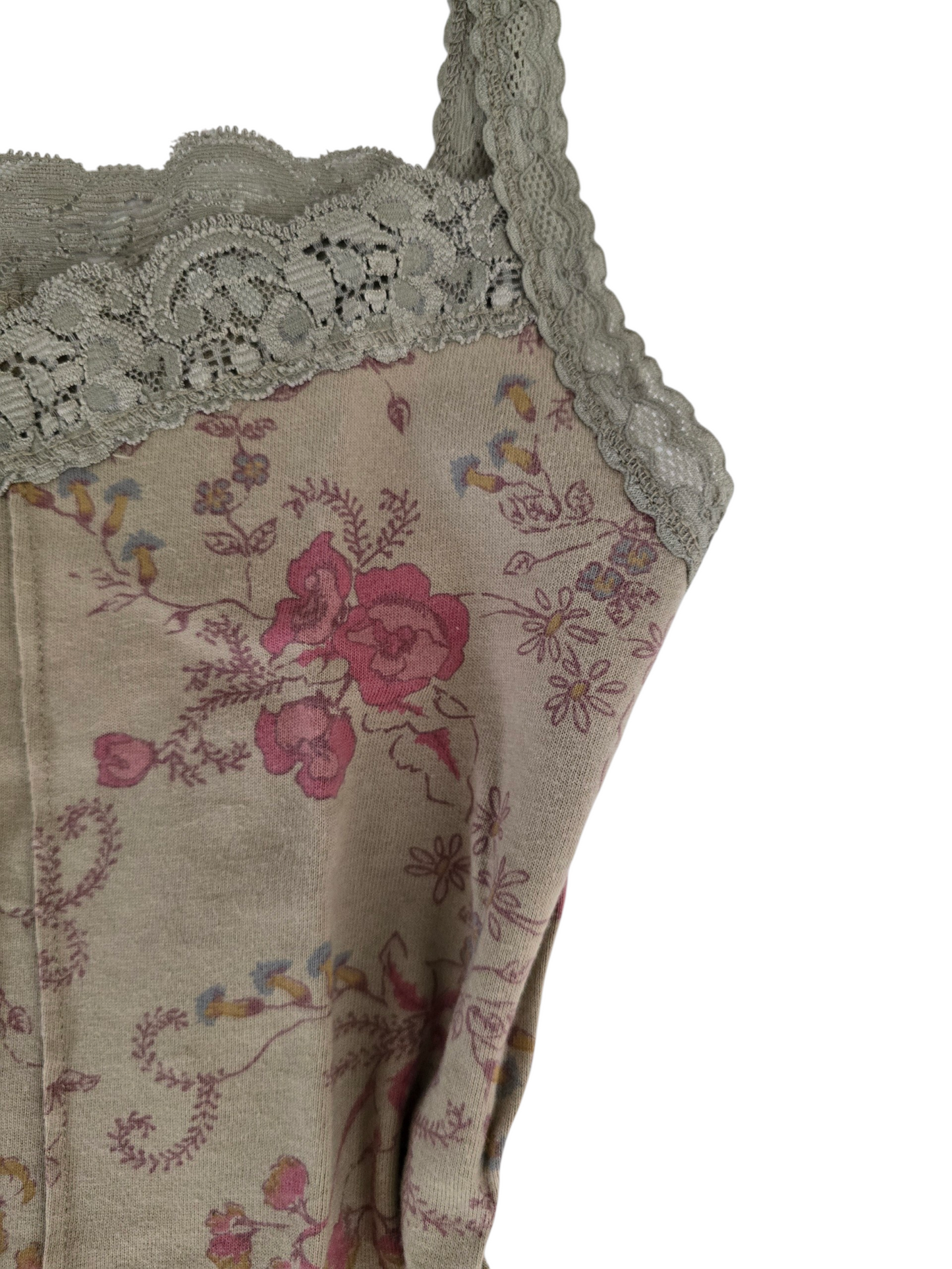 2000s vintage whimsical fairy fitted top