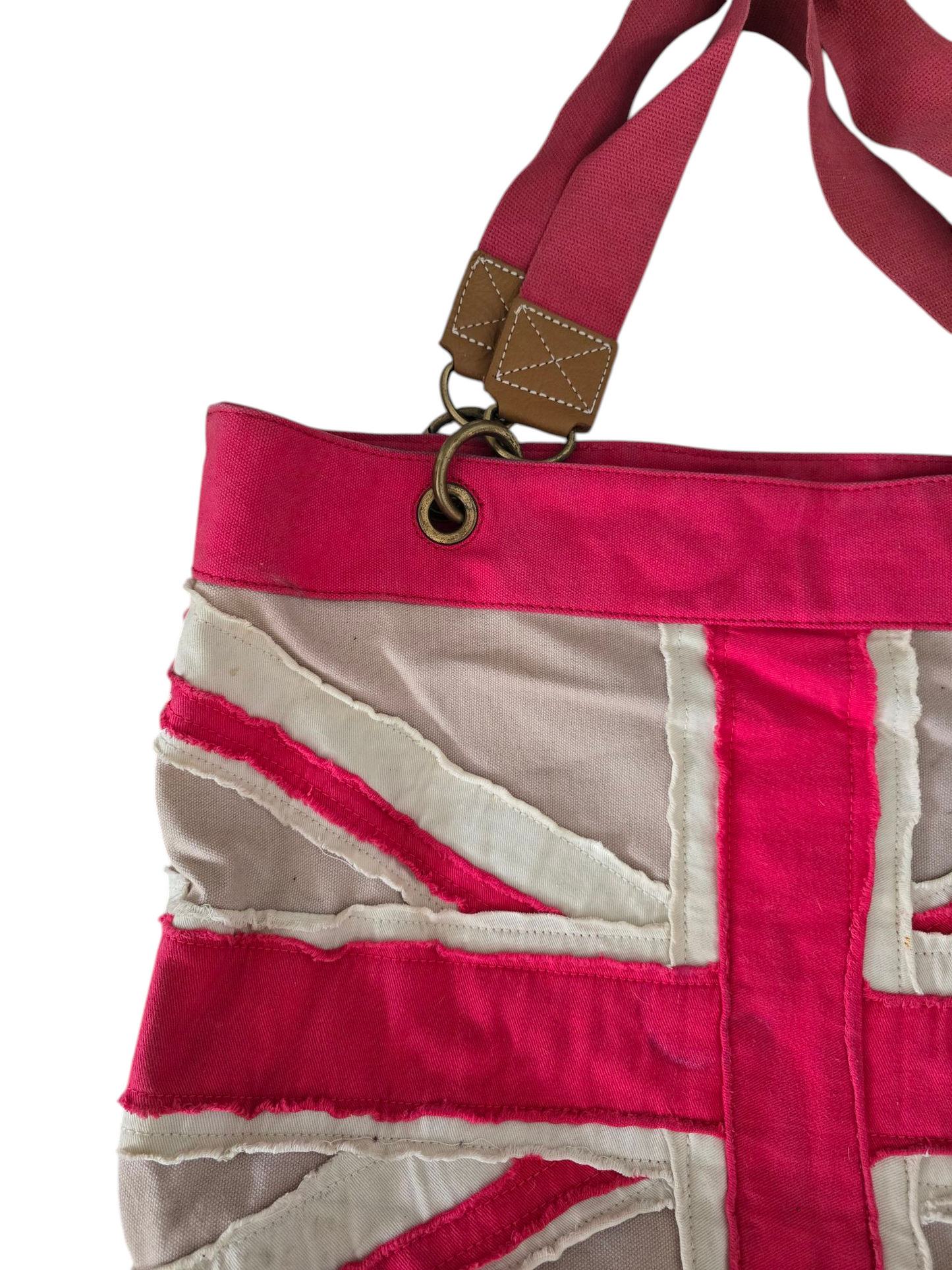 Y2k vintage indiesleaze british flag bag