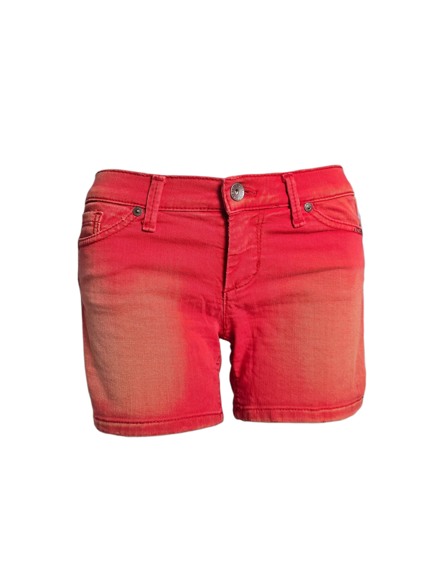 2000s vintage indie red short - zimfriperie