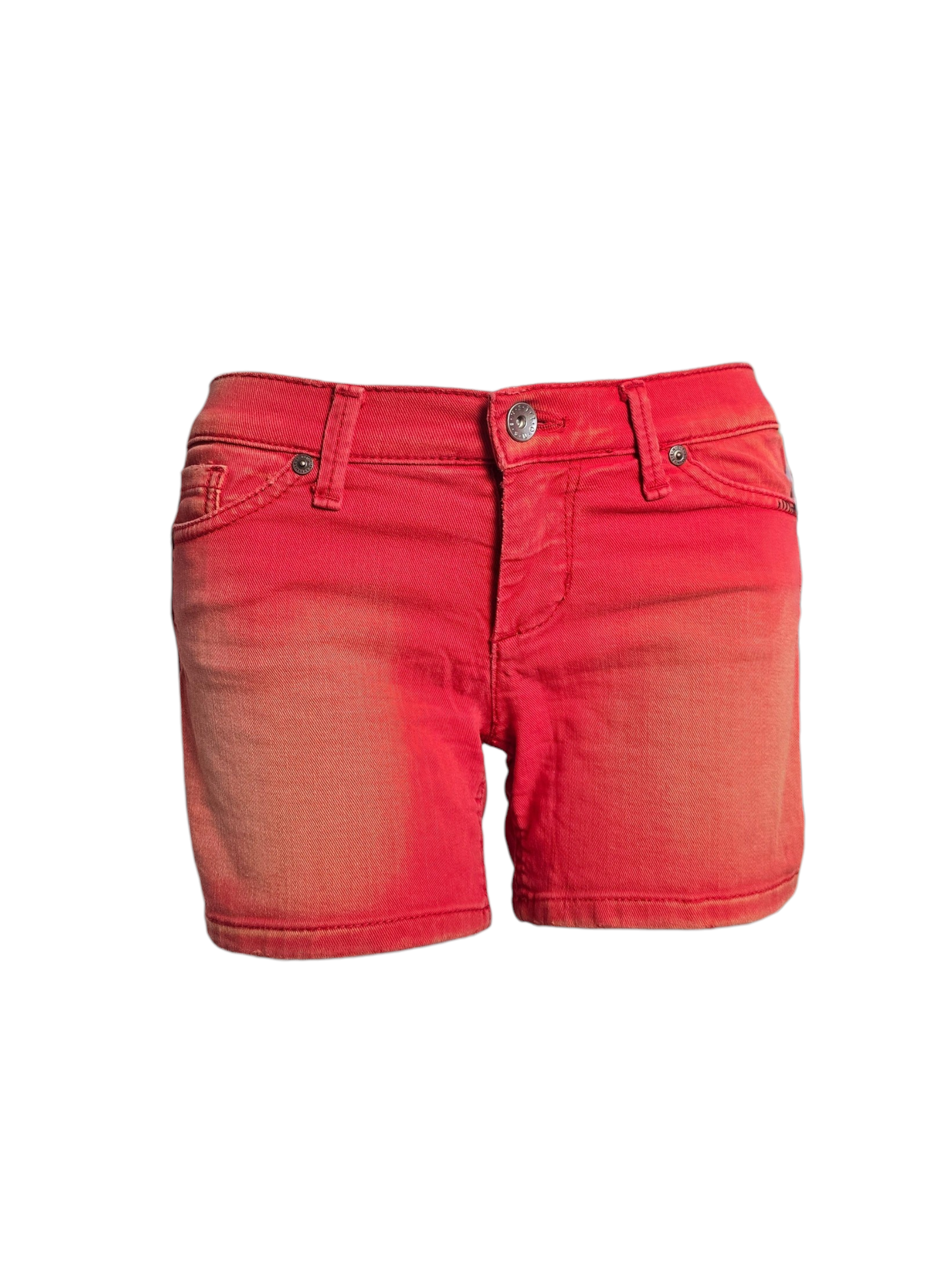 2000s vintage indie red short - zimfriperie