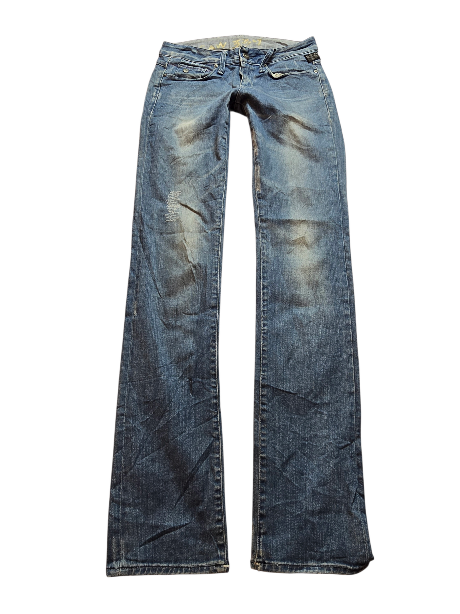 00s vintage bootcut low waist denim pants - zimfriperie