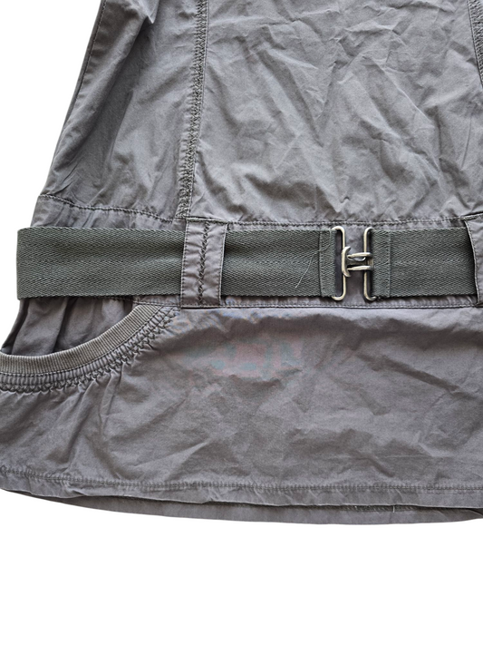 90s vintage cargo downtown shirt dress