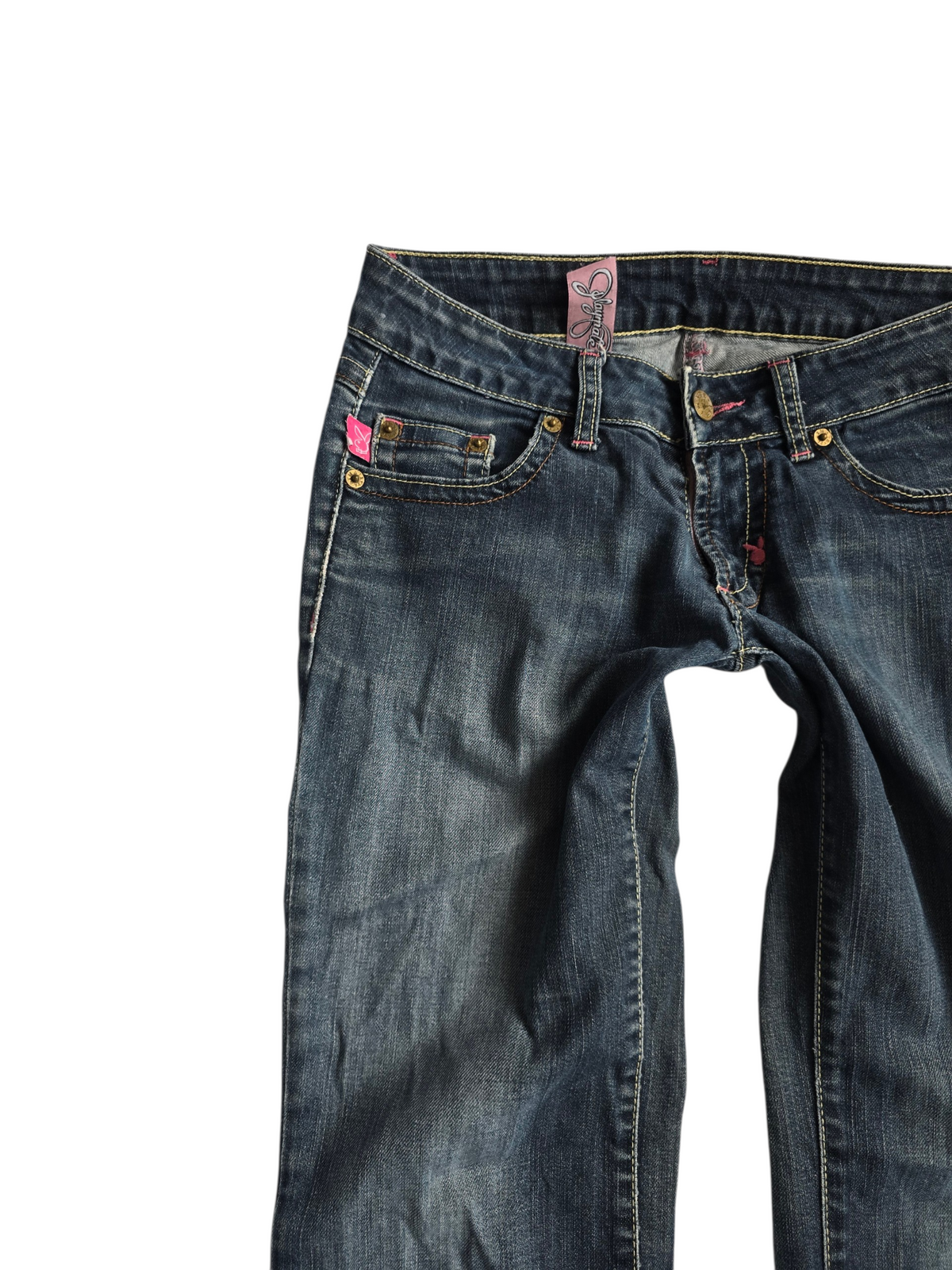 2000s vintage Playmate mcbling bootcut low rise jean - zimfriperie