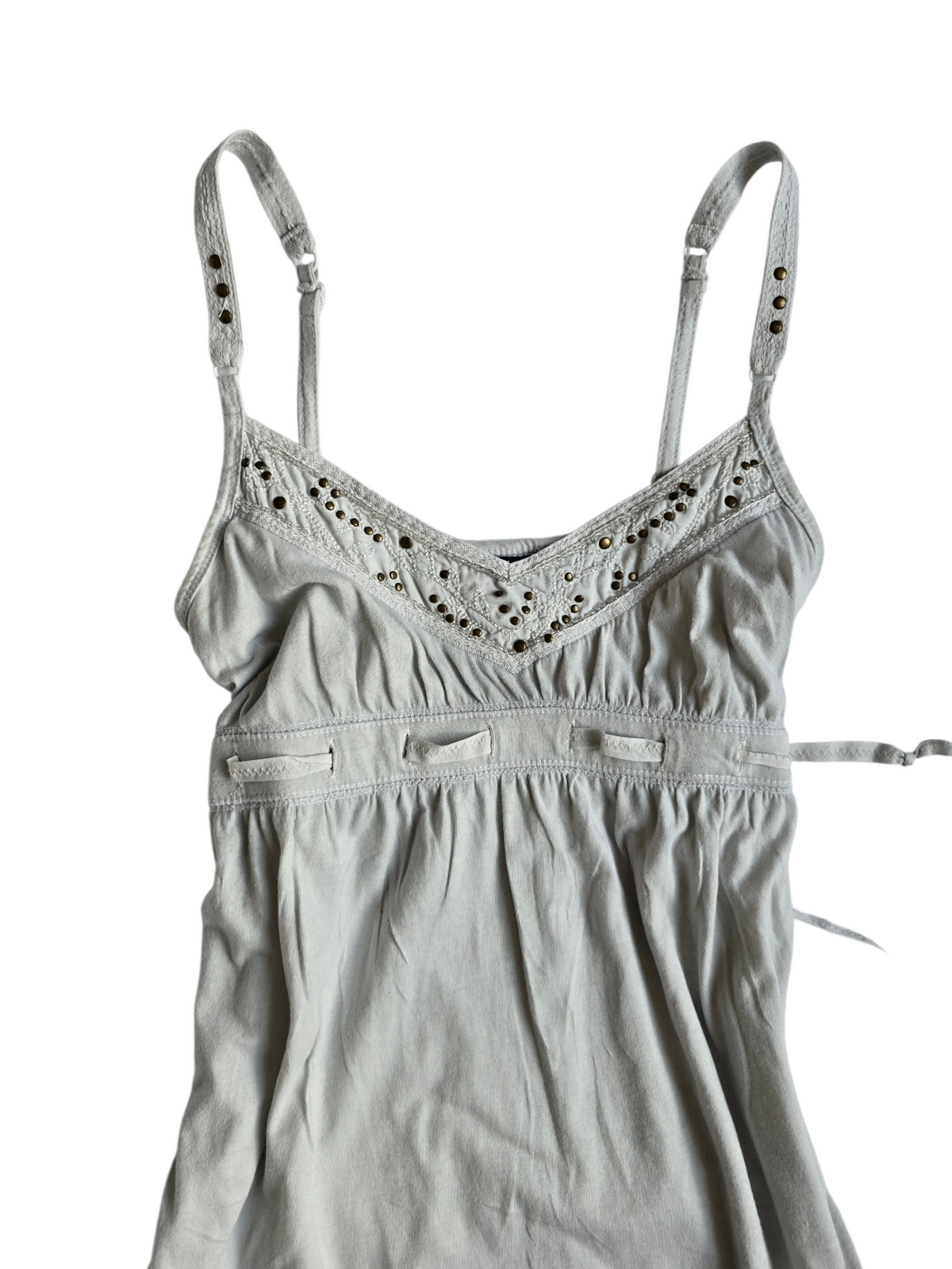 2000s vintage fairy babydoll studded top