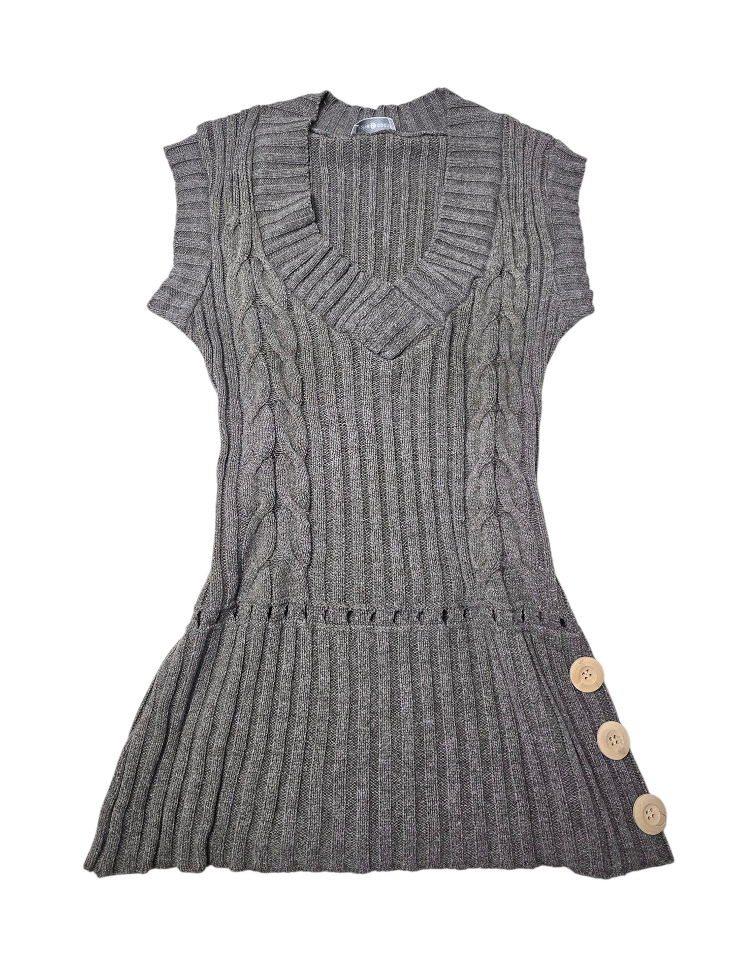 00s vintage downtown girl ribbed sleeveless sweater