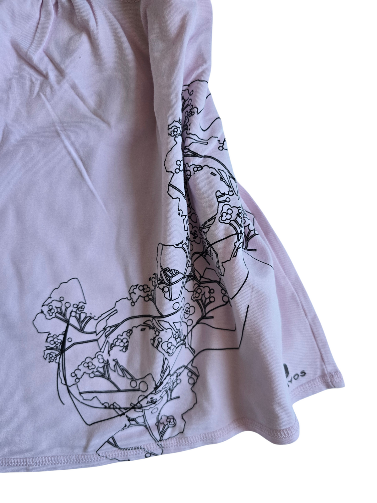 2000s vintage activewear babydoll top