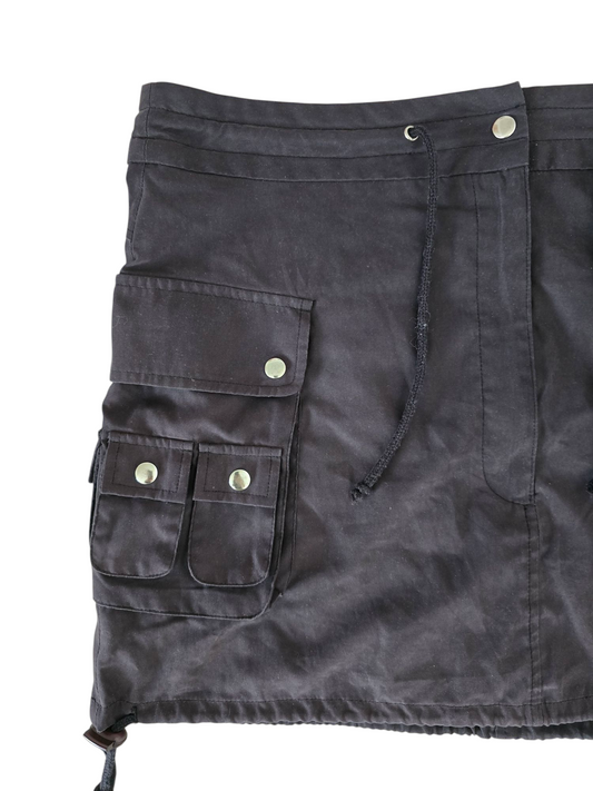90s vintage mini cargo skirt