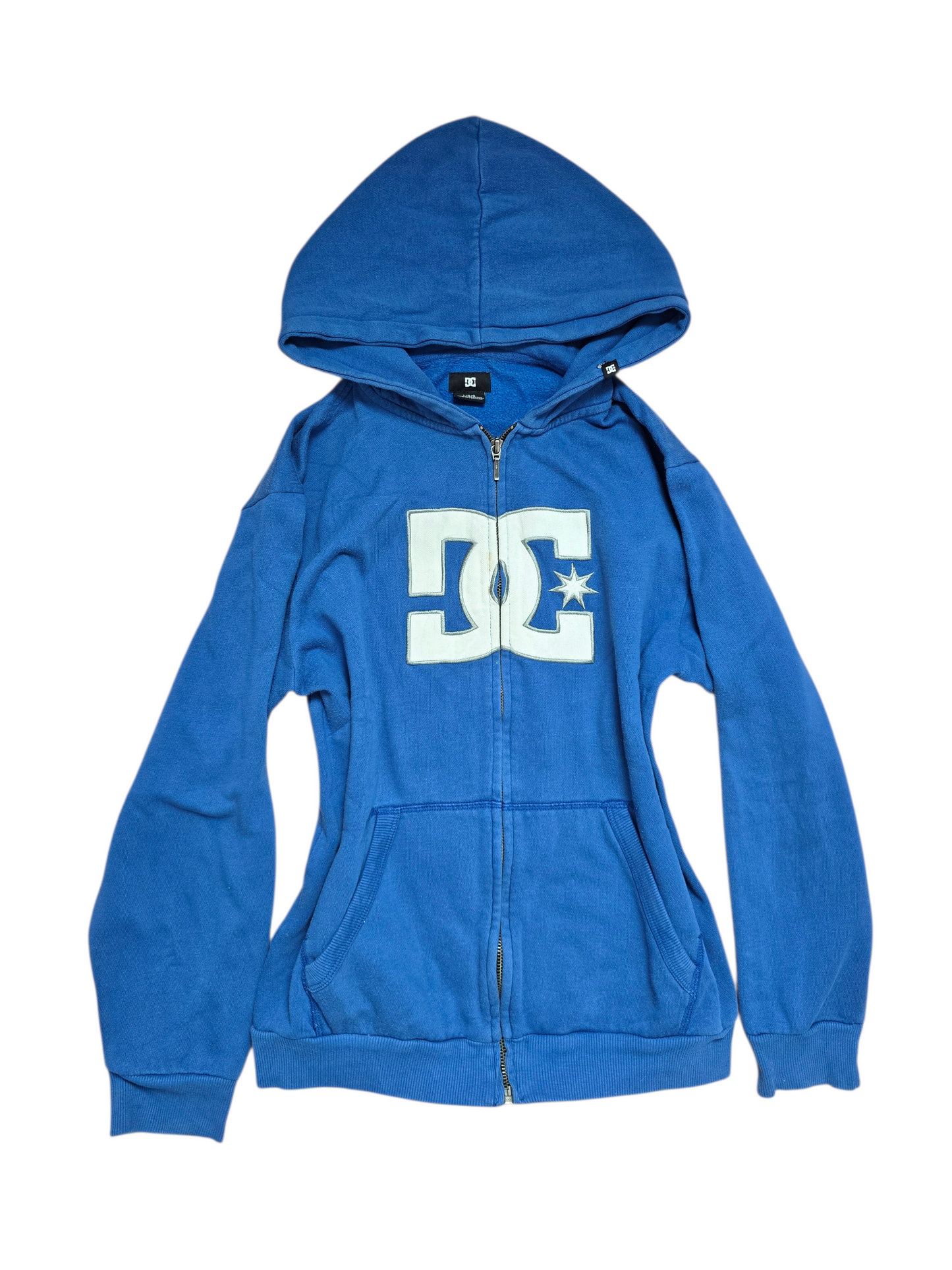 00s vintage swag DC blue zip sweater - zimfriperie