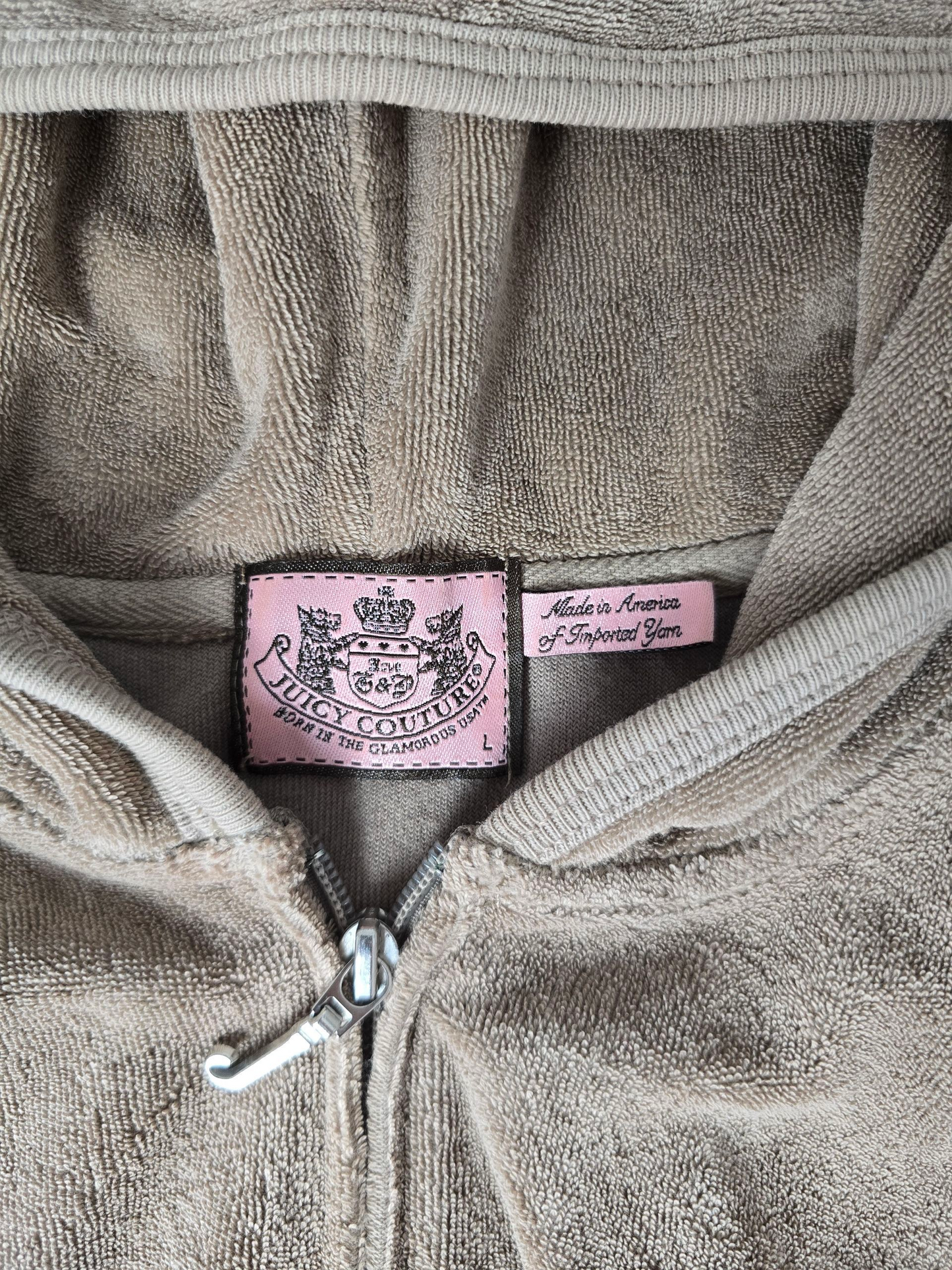 Y2k vintage Juicy couture mcbling velvet sweatshirt