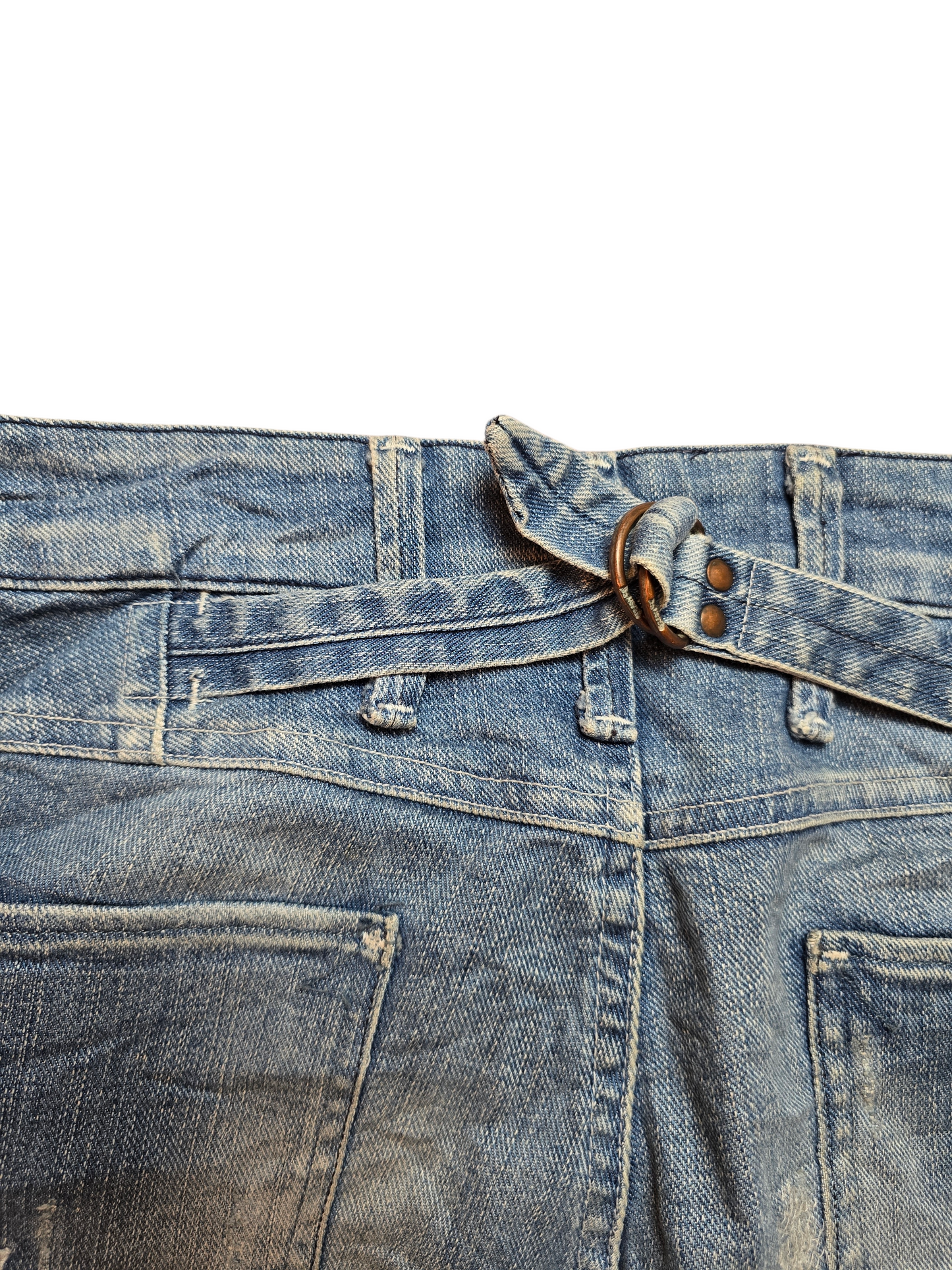 00s vintage bootcut low waist denim pants - zimfriperie