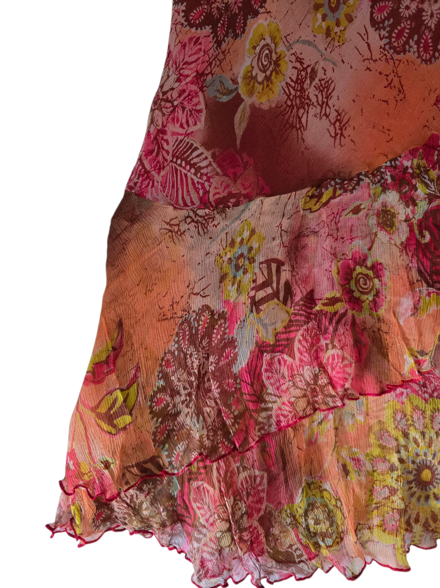 2000s vintage whimsical fairy babydoll ruffled dress
