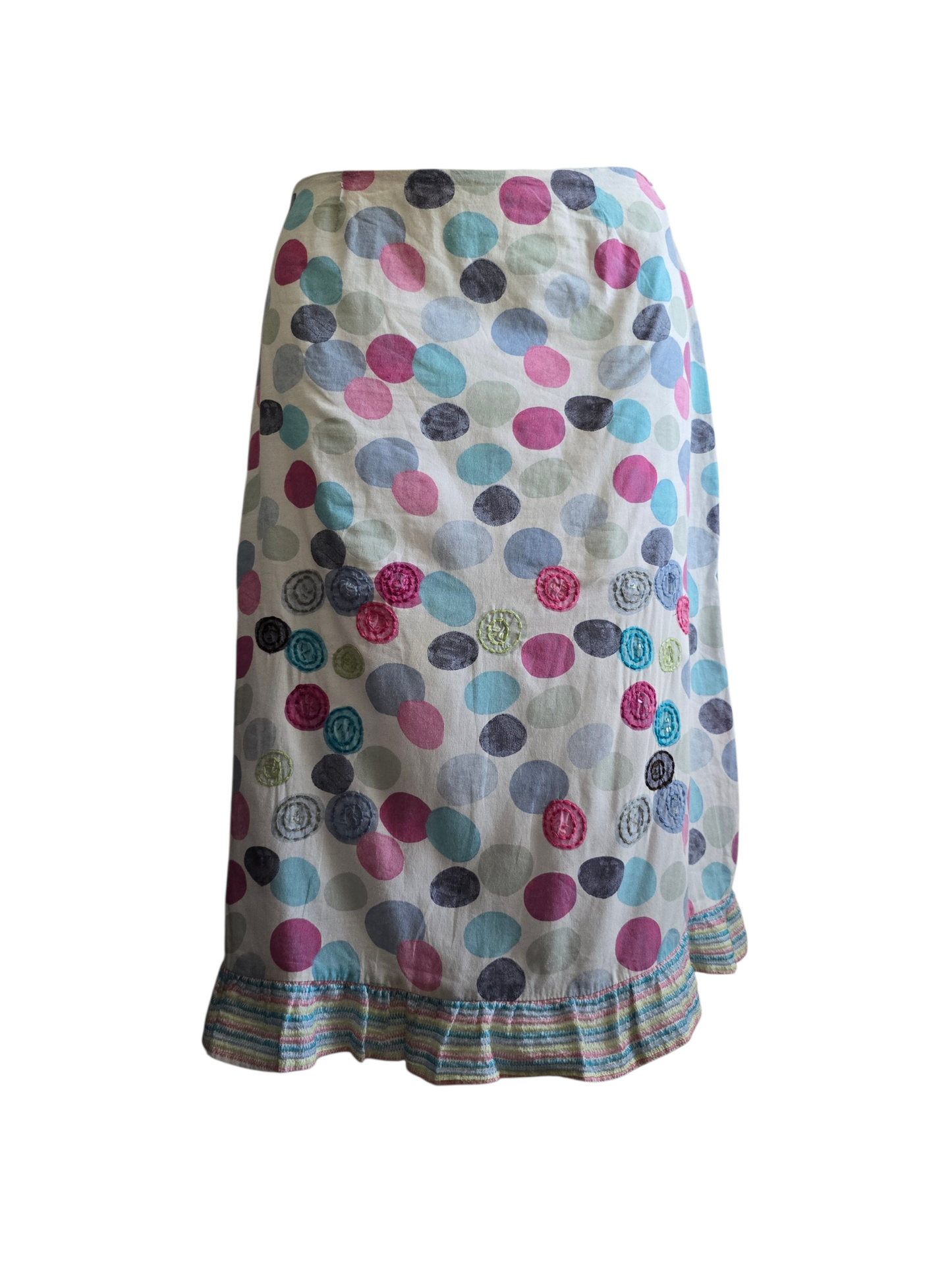2000s vintage polka dots skirt - zimfriperie