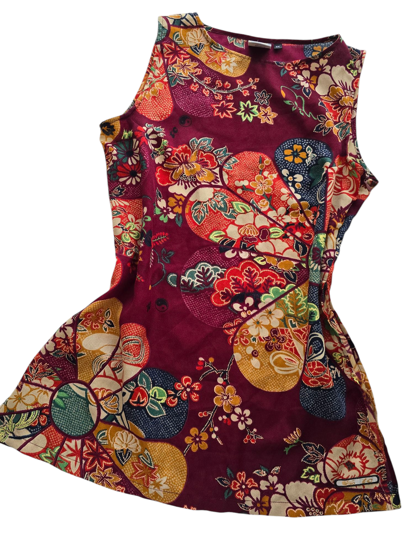 90s vintage bohemian archive Town & country top