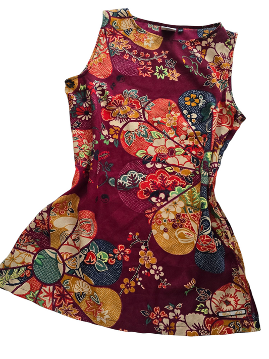 90s vintage bohemian archive Town &amp; country top