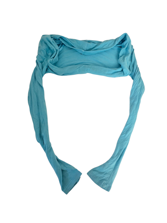 2000s vintage turquoise fiited bolero - zimfriperie