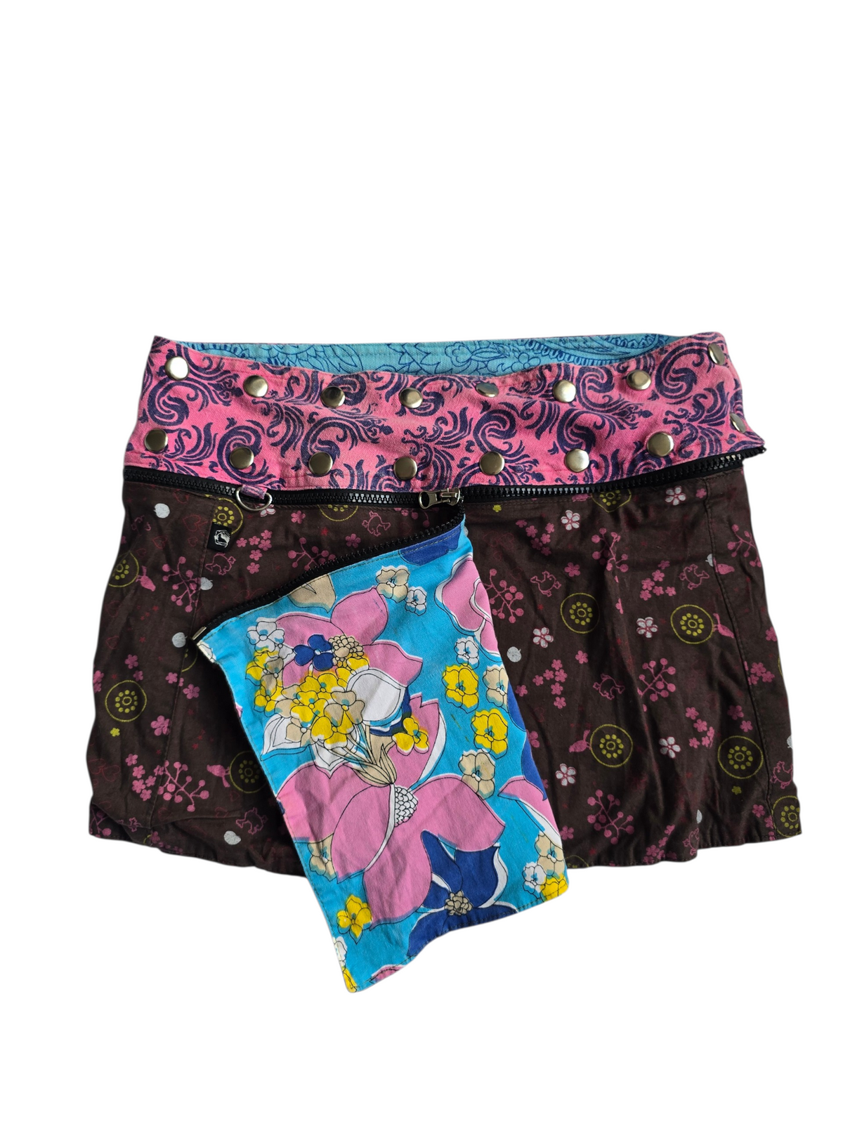 2000s vintage whimsical reversible skirt