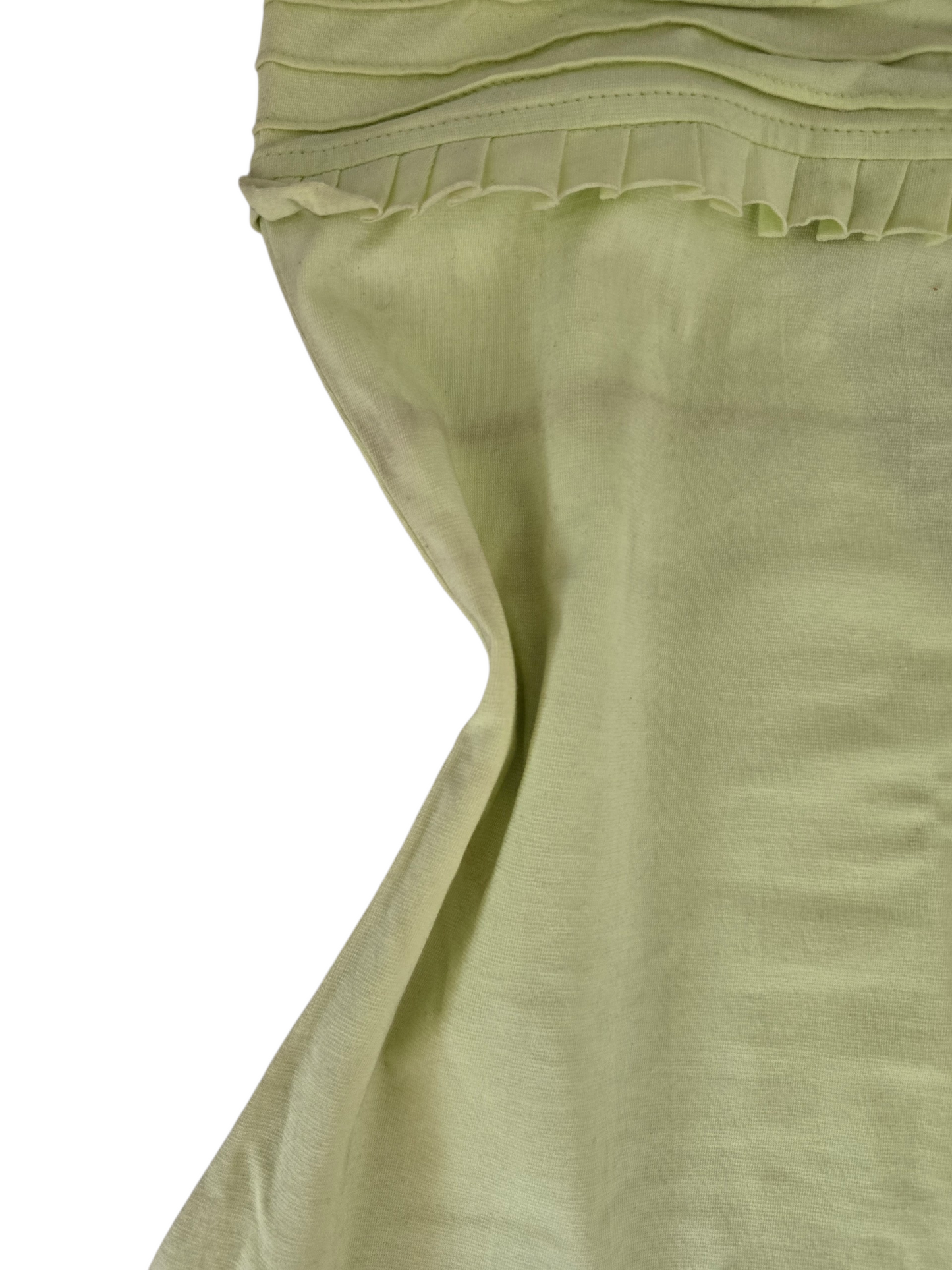 2000s vintage fairy boho green backless top