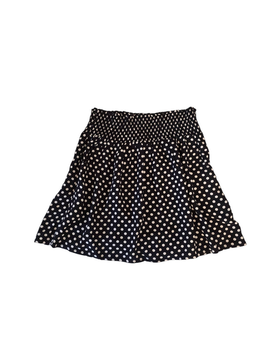 00s vintage downtown polka dots skirt