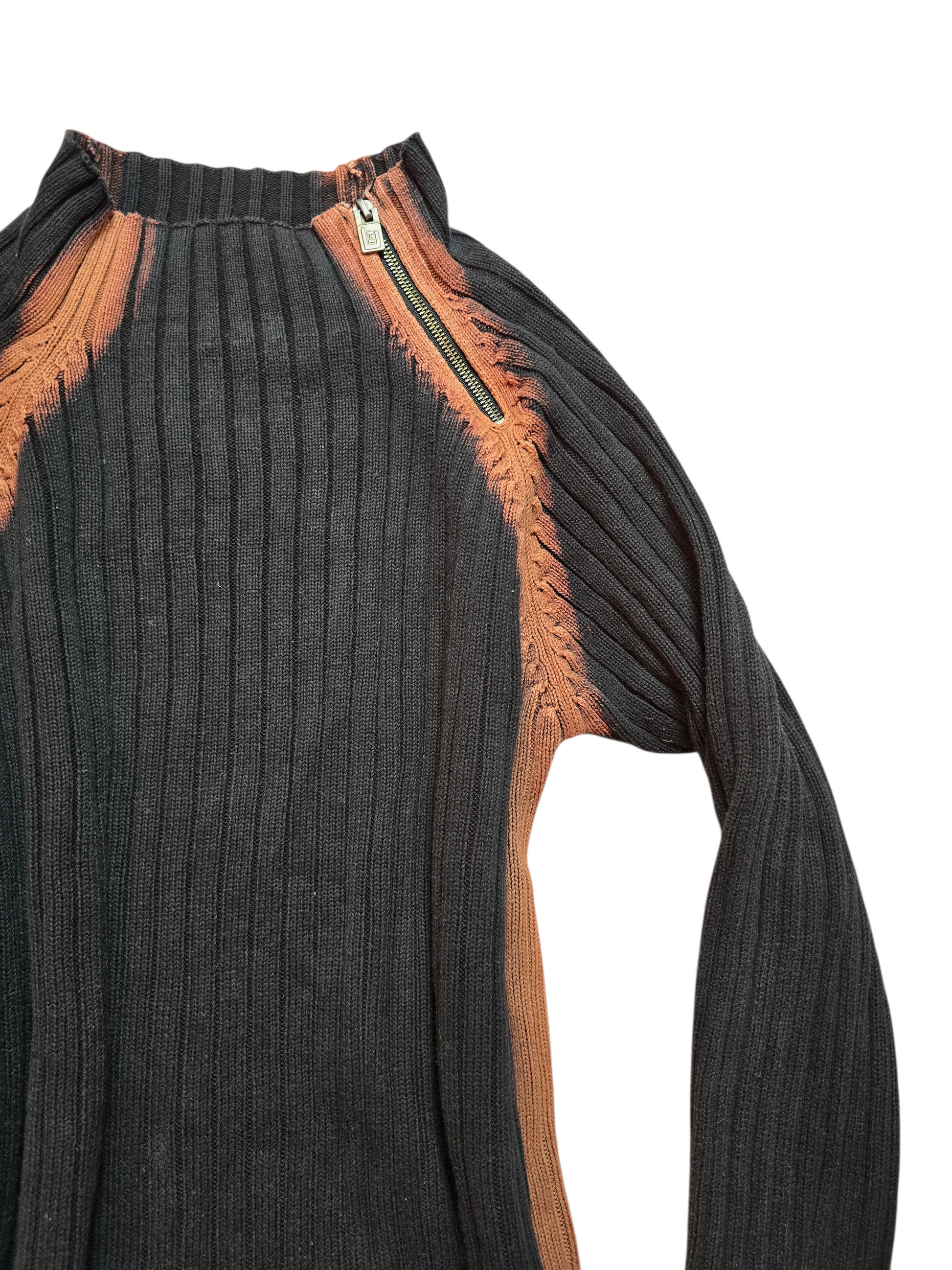 00s vintage softgrunge ribbed sweater - zimfriperie