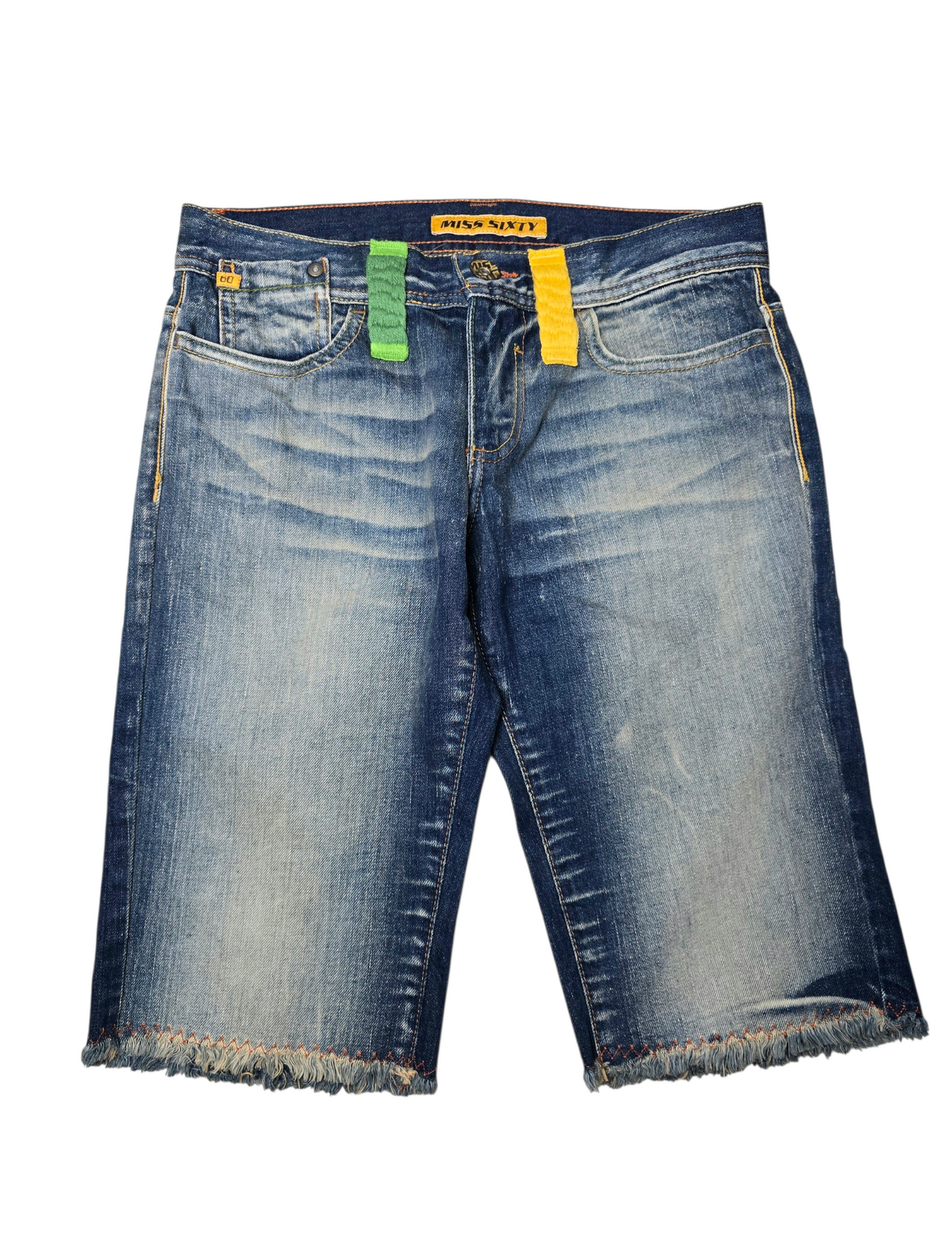 2000s vintage Miss Sixty denim capri