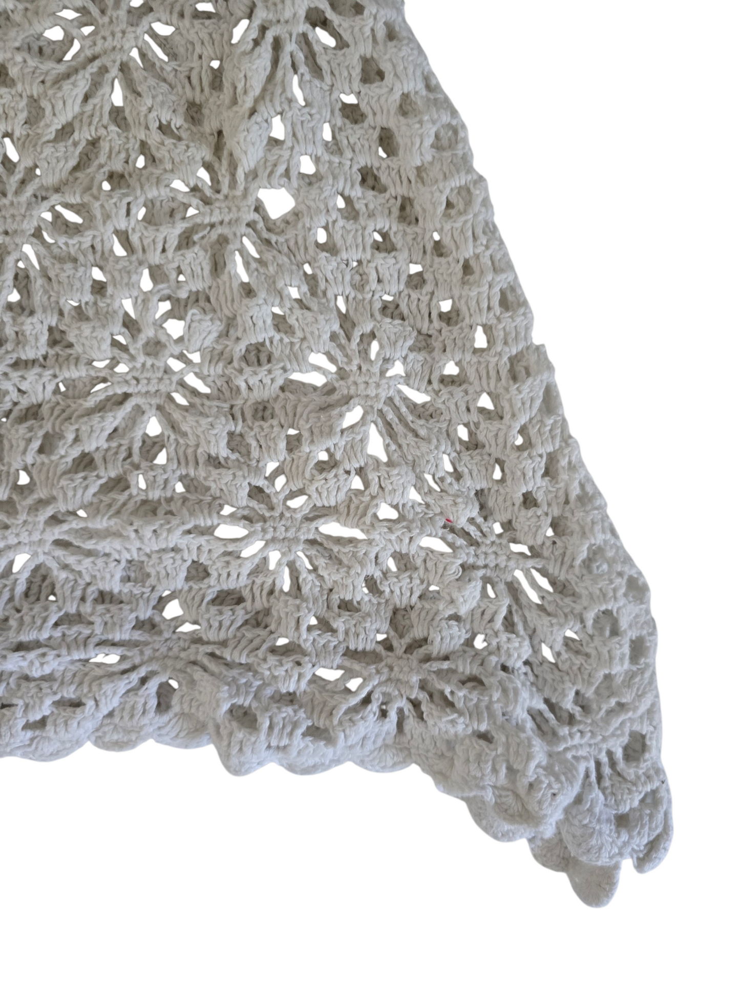 2000s vintage boho fairy crochet top