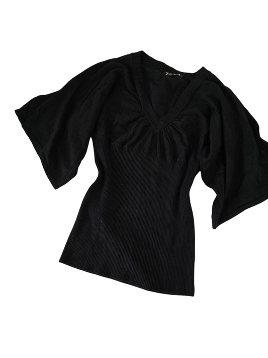 00s vintage indie sleaze batwing sweater