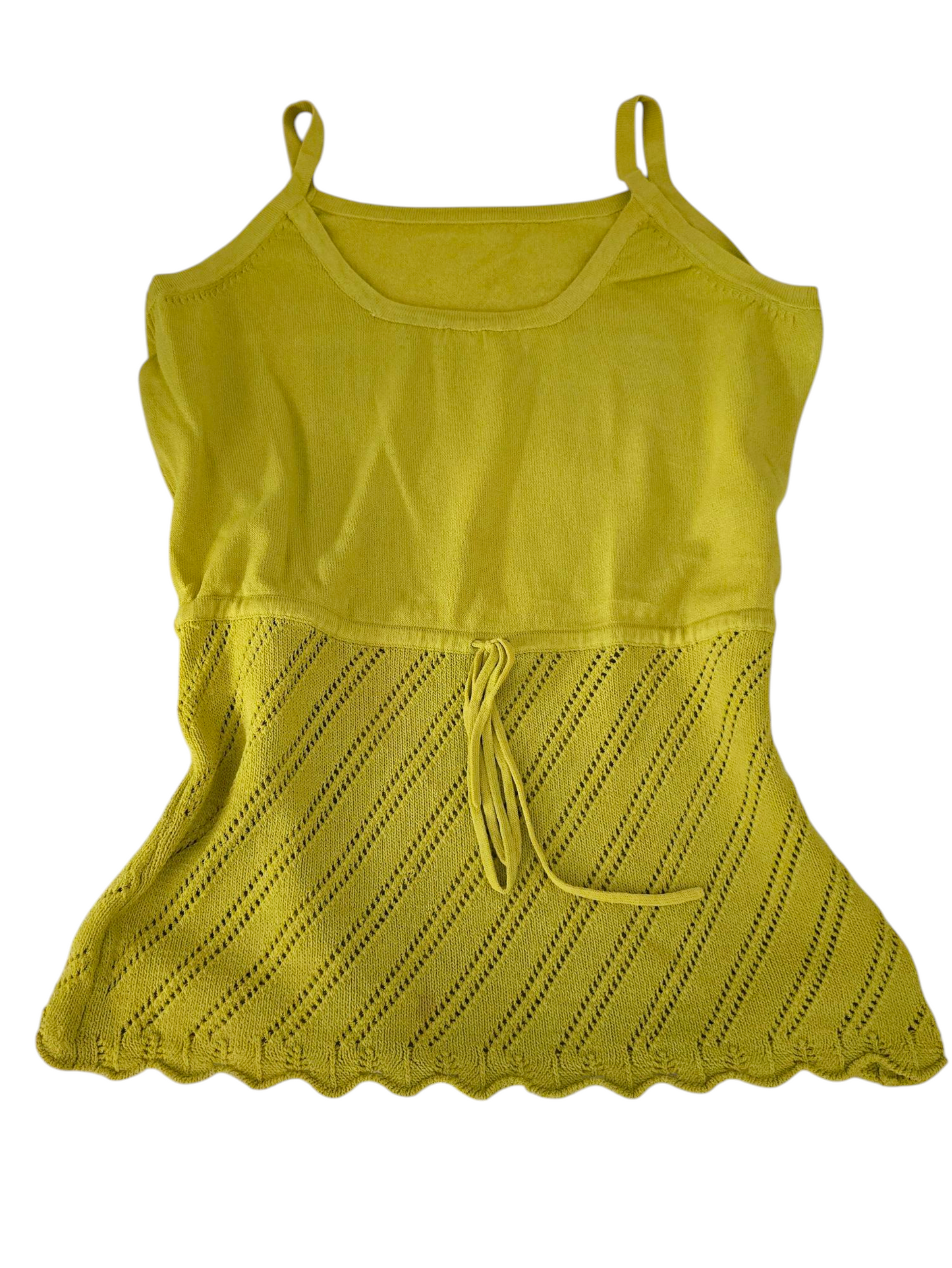 Top y2k vintage knit top crochet boho fairy bohemian 