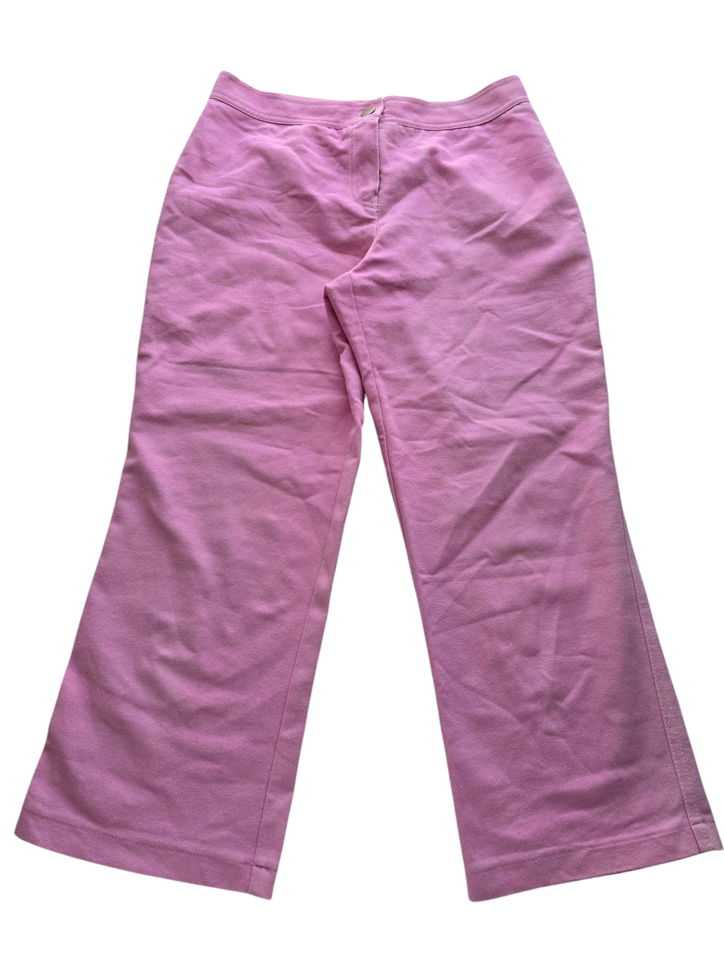 90s vintage pink capri pants