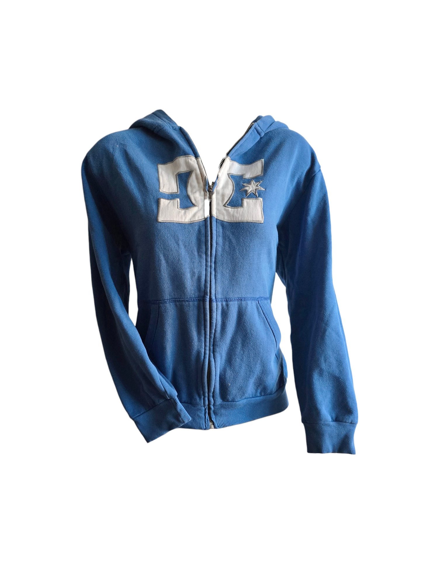 00s vintage swag DC blue zip sweater - zimfriperie