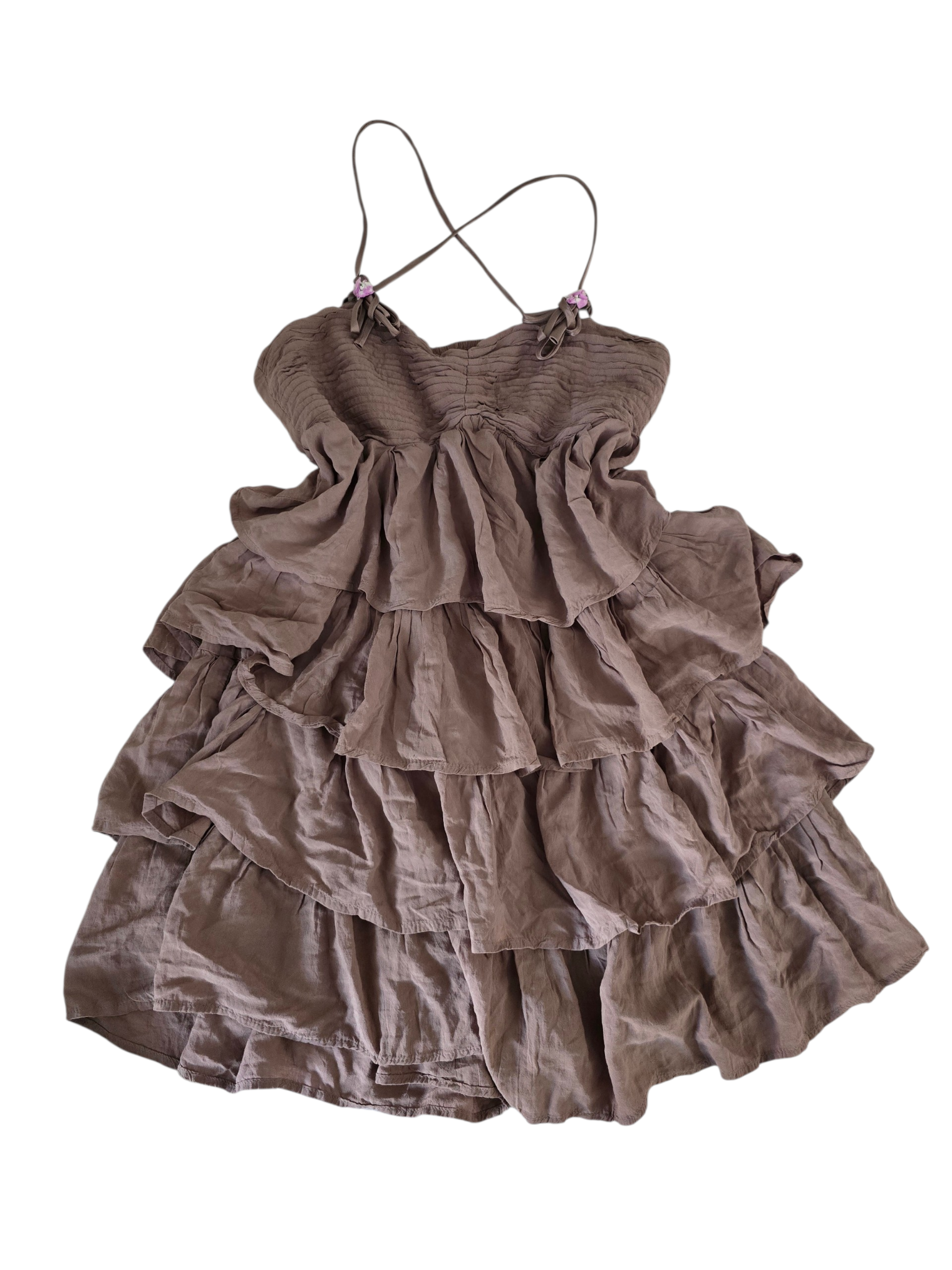 2000s vintage fairy doll ruffle dress - zimfriperie