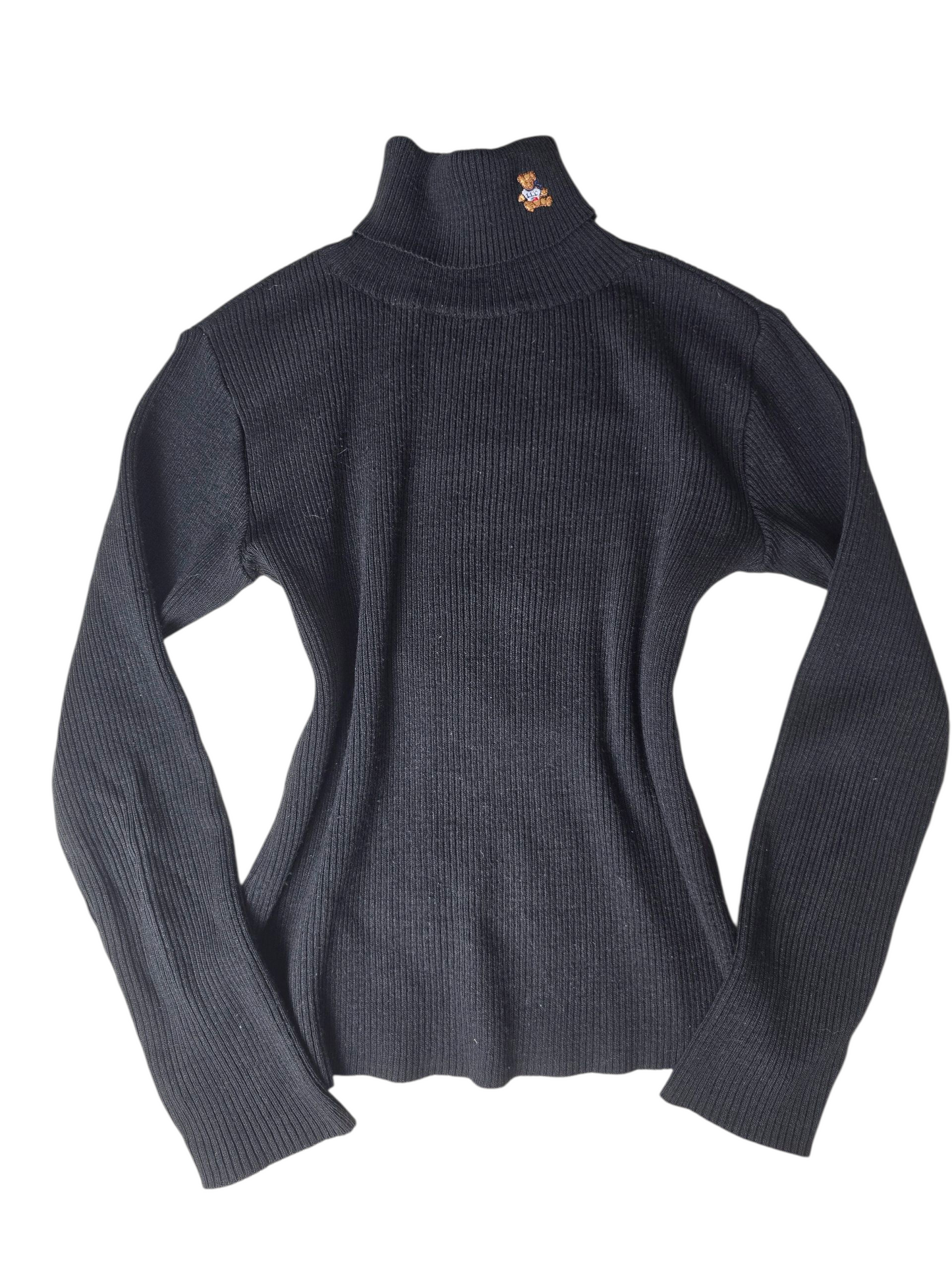 00s vintage downtown girl ribbed turtleneck sweater