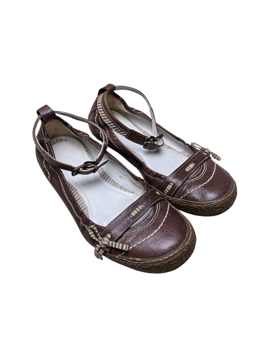 Softgrunge coquette downtown girl ballet flats shoes 00s 2000s