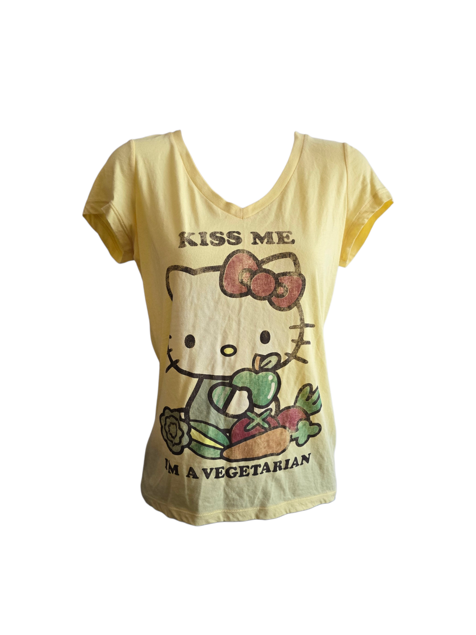 2009 vintage Hello kitty archive yellow swag top - zimfriperie