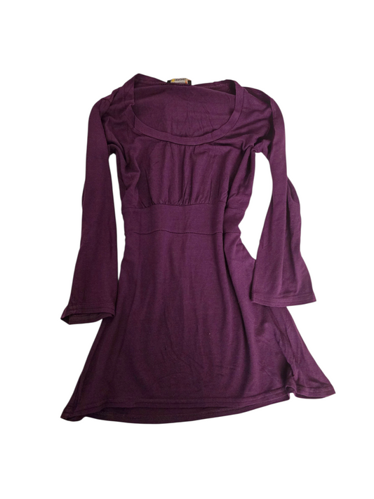 2000s vintage babydoll purple top - zimfriperie