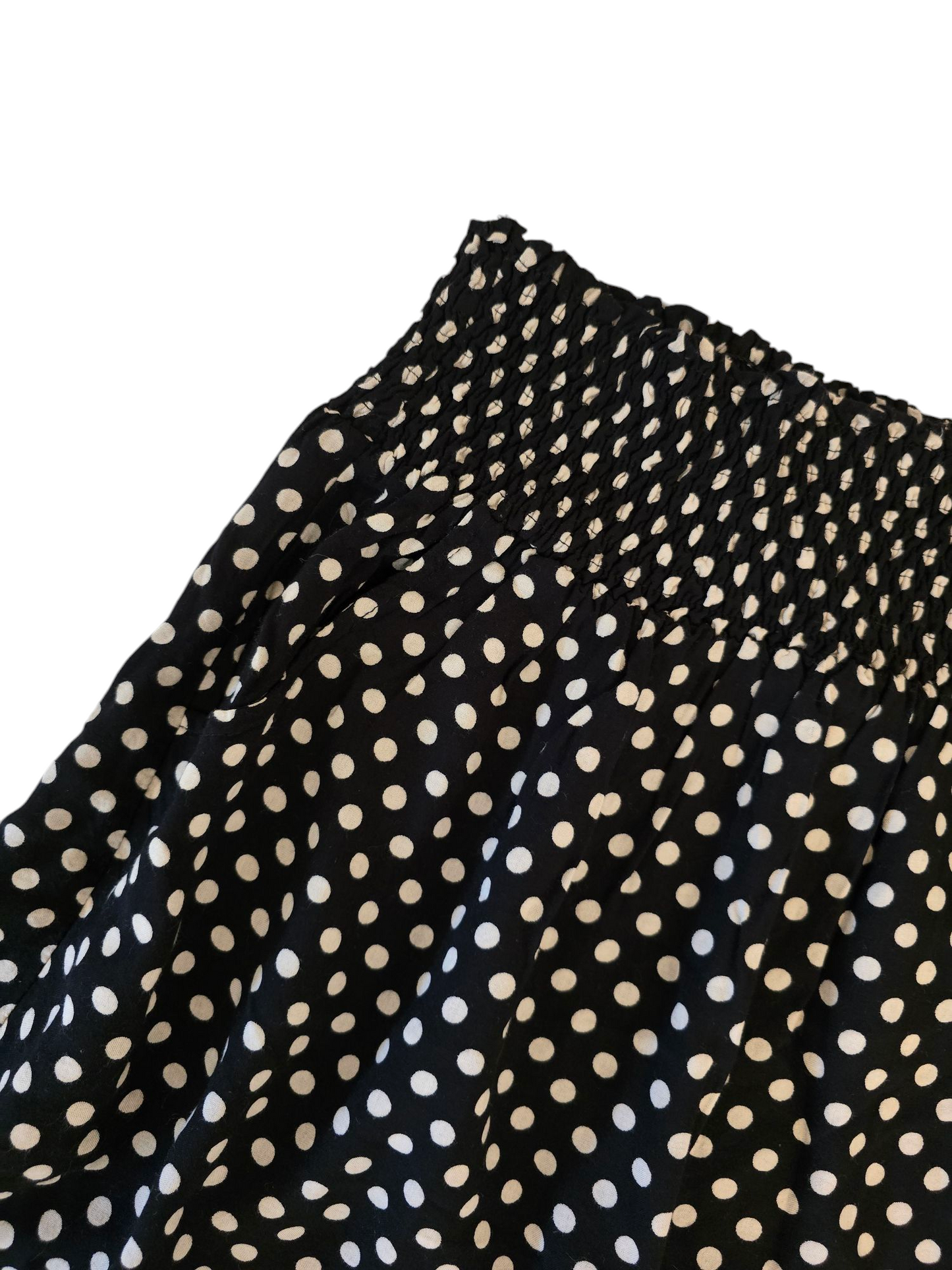00s vintage downtown polka dots skirt