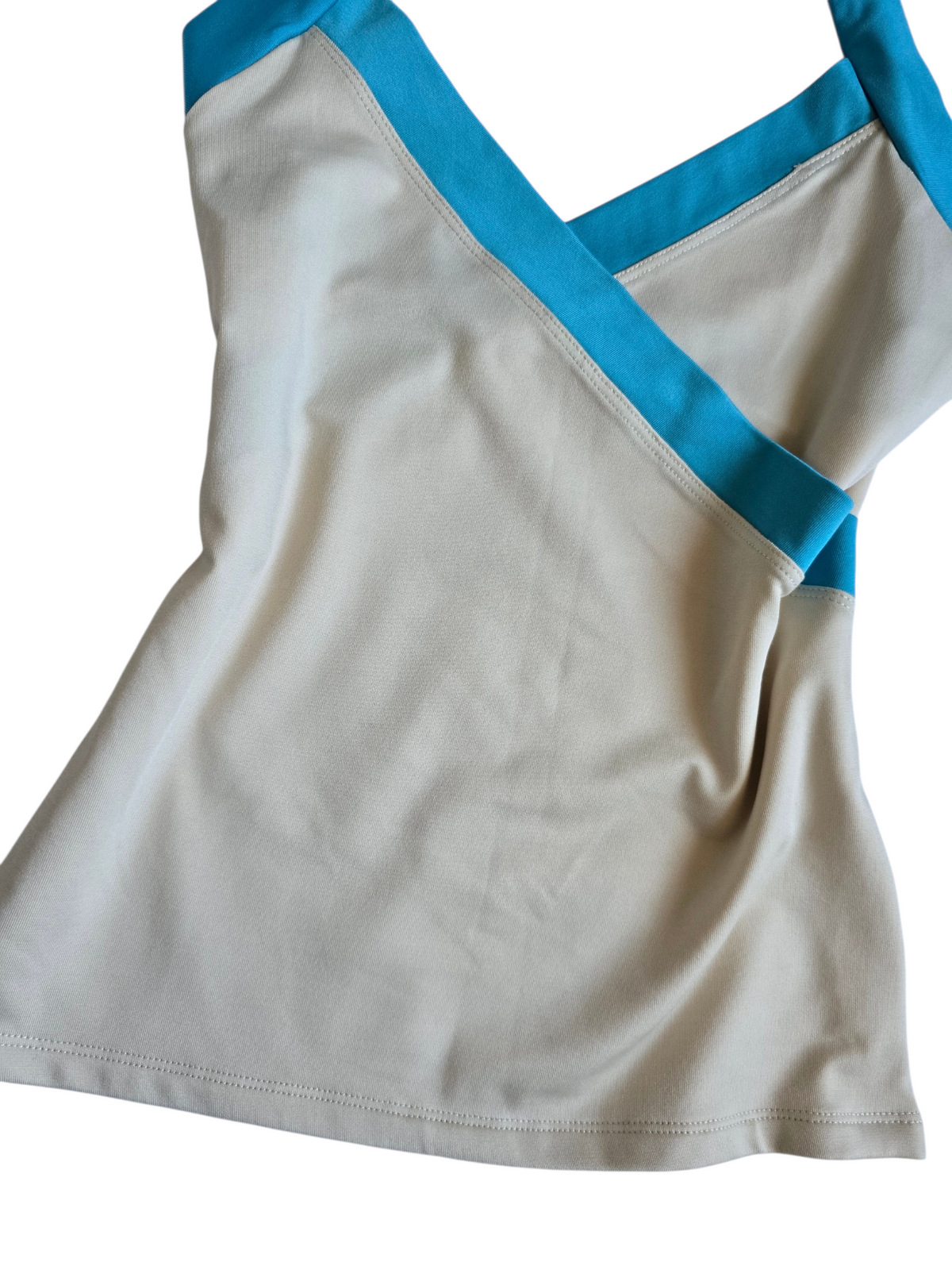2000s vintage activewear halter top
