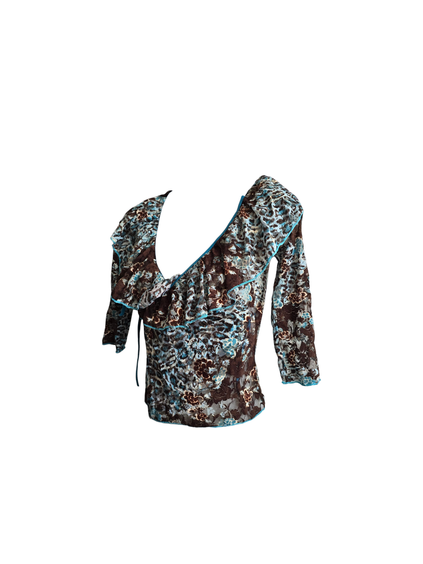 2000s vintage fairy turquoise top - zimfriperie
