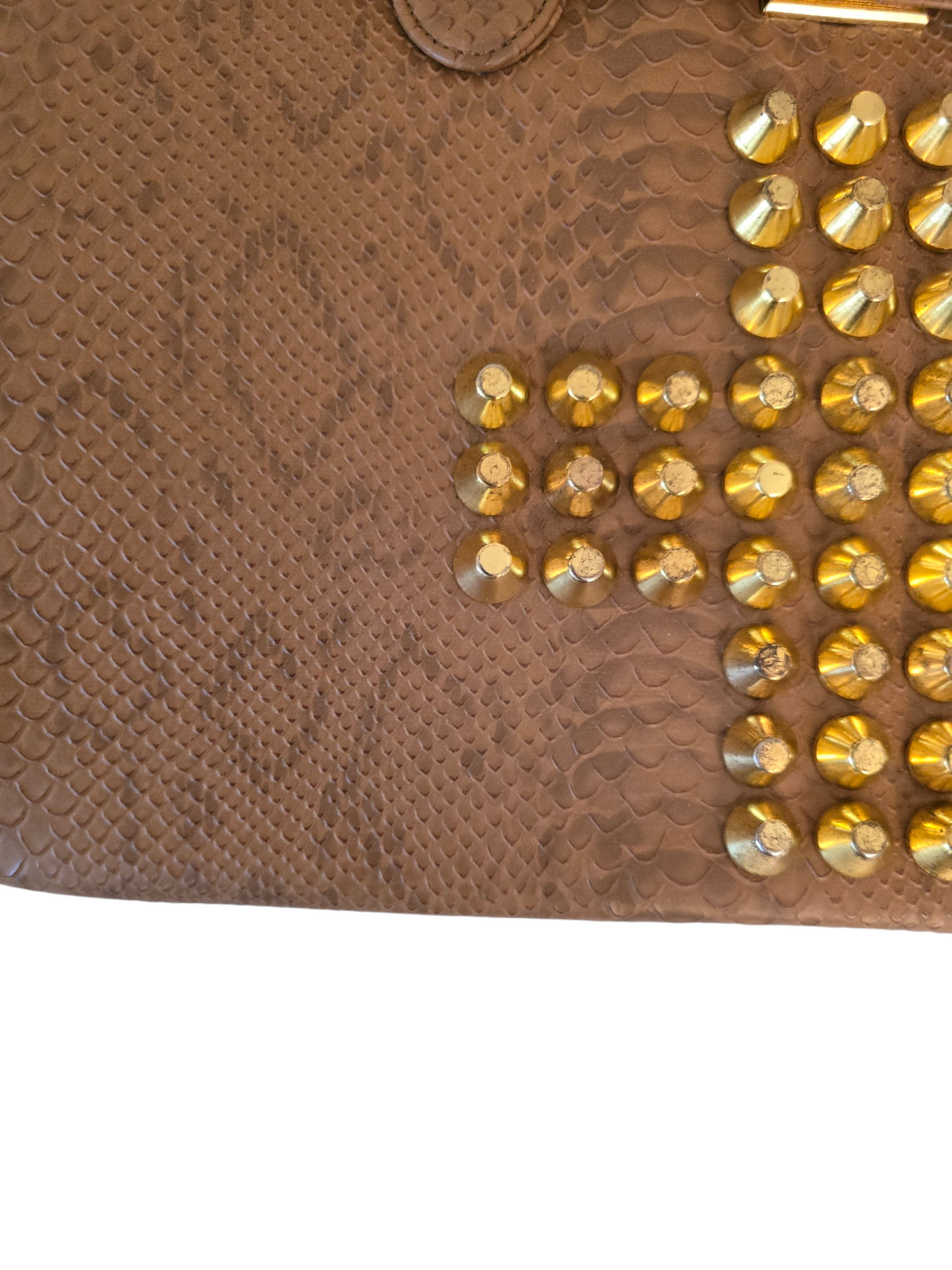 2010s vintage firkin indie sleaze cross studded bag - zimfriperie