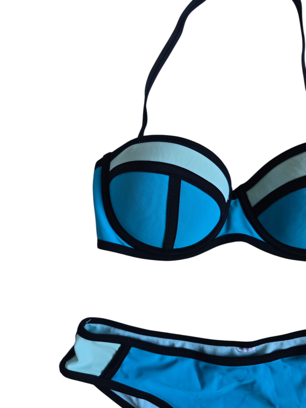 2010s swag bandage geometric bikini