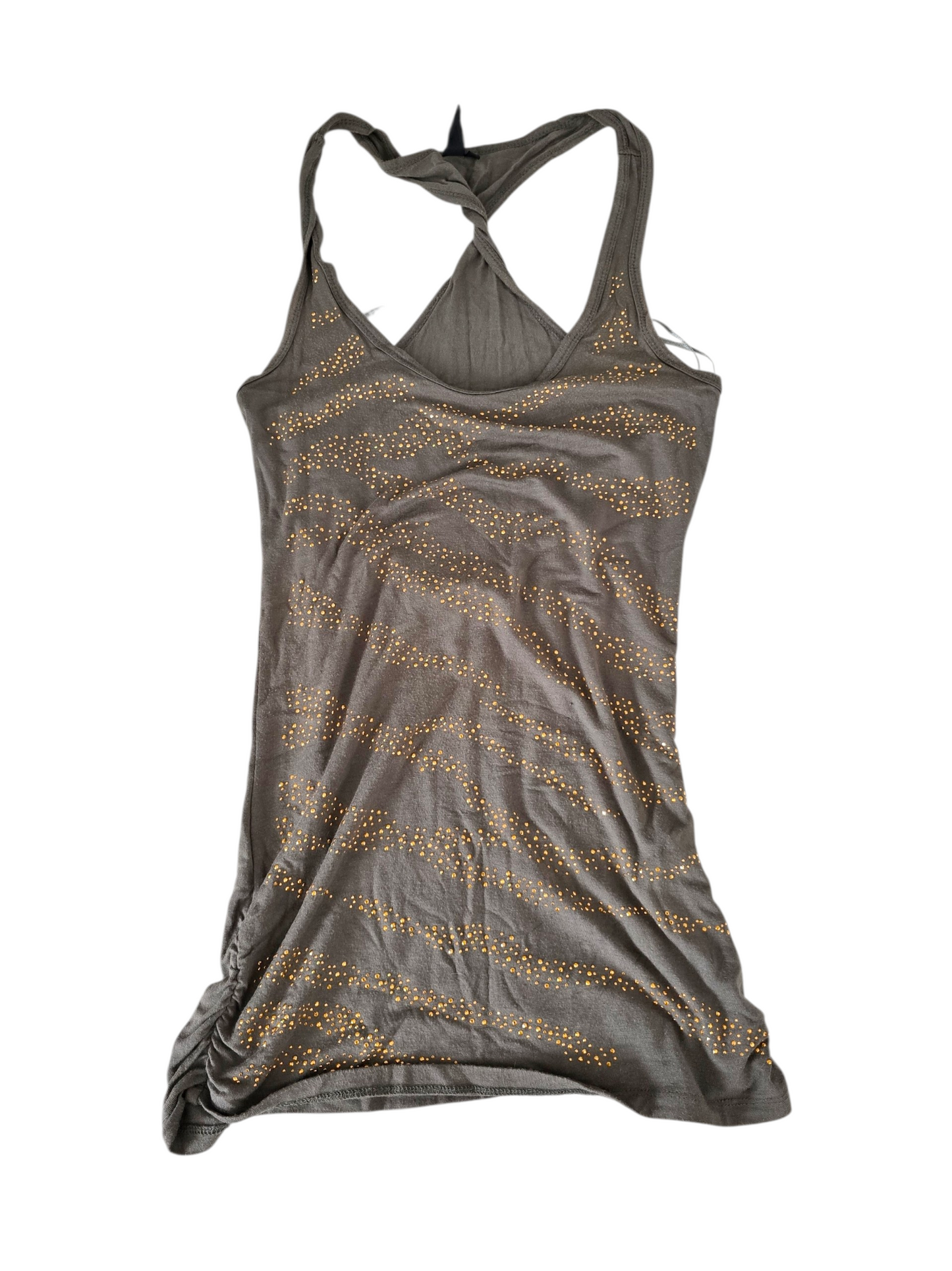 2000s vintage indie sleaze studded top - zimfriperie