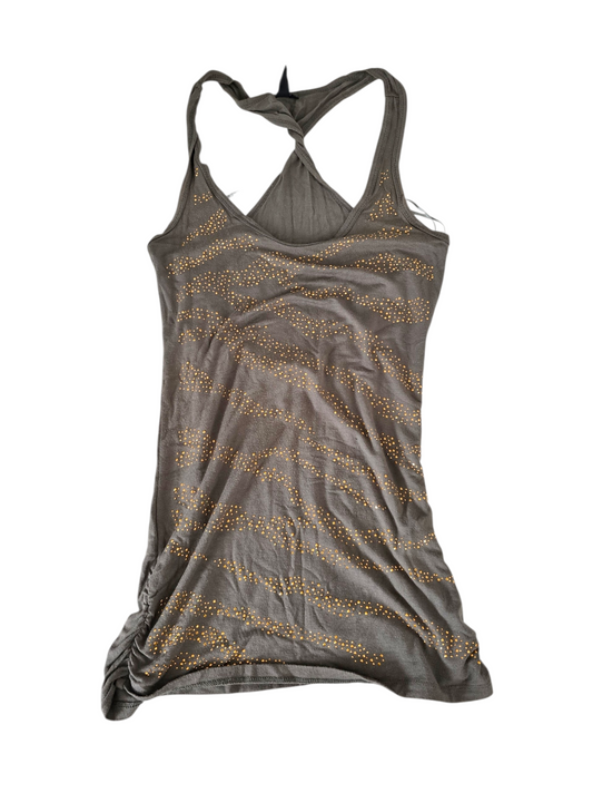 2000s vintage indie sleaze studded top - zimfriperie