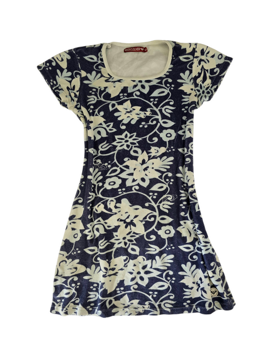 90s vintage surfwear flowers dress - zimfriperie