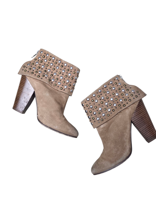 00s vintage boho studded boots