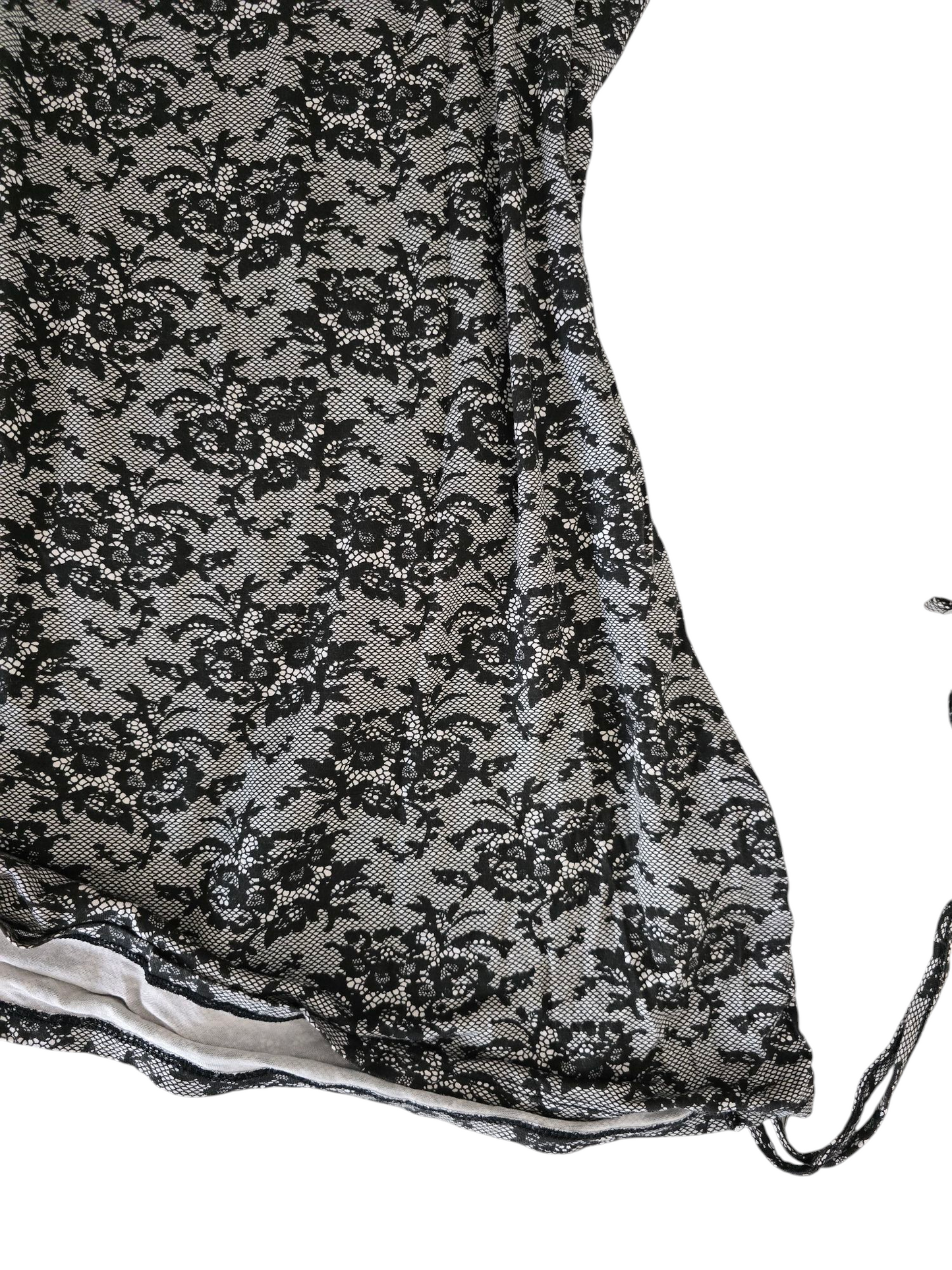 00s vintage dark coquette dress