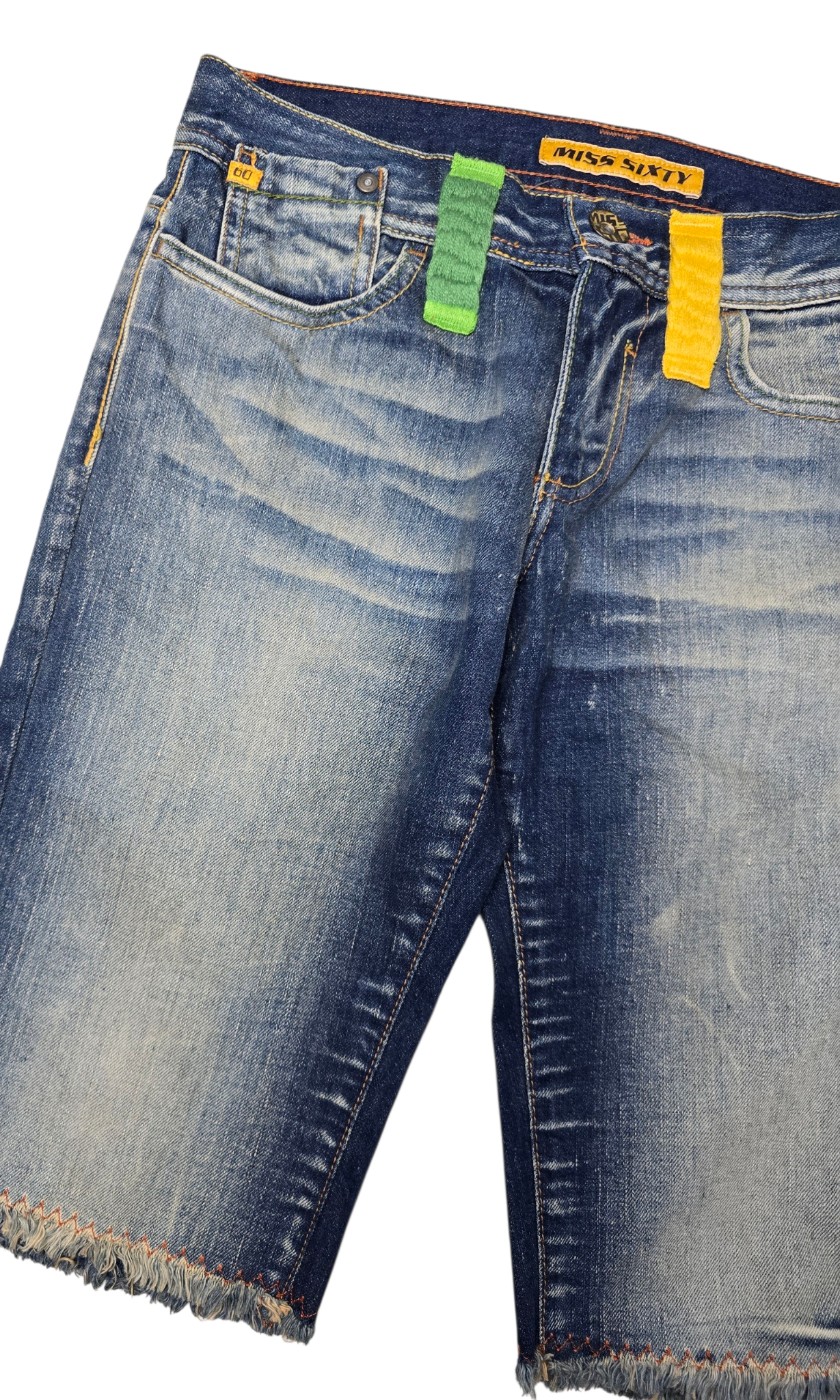 2000s vintage Miss Sixty denim capri