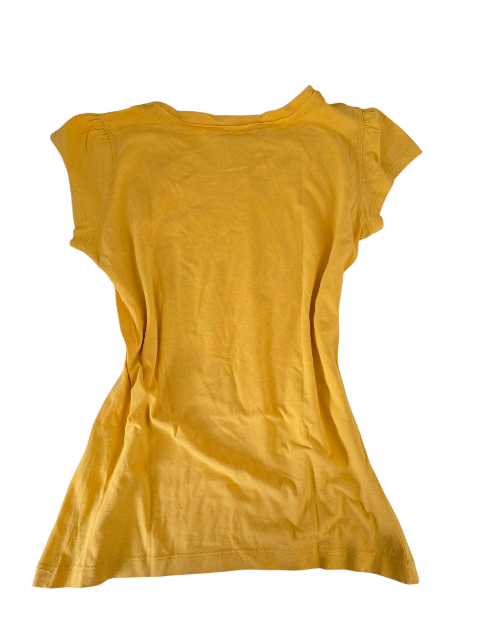00s vintage emo yellow printed skull top - zimfriperie