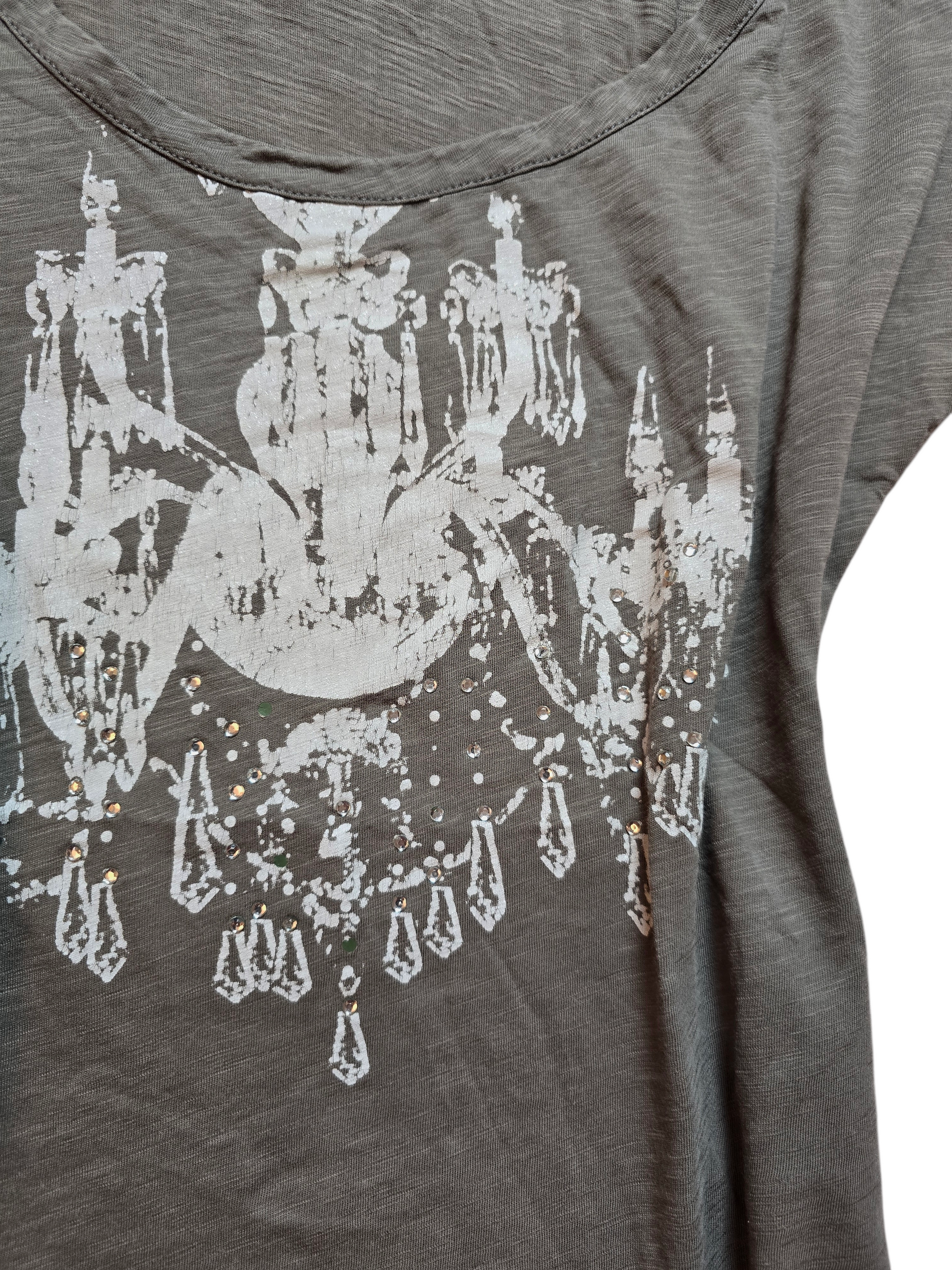 00s vintage softgrunge printed top - zimfriperie