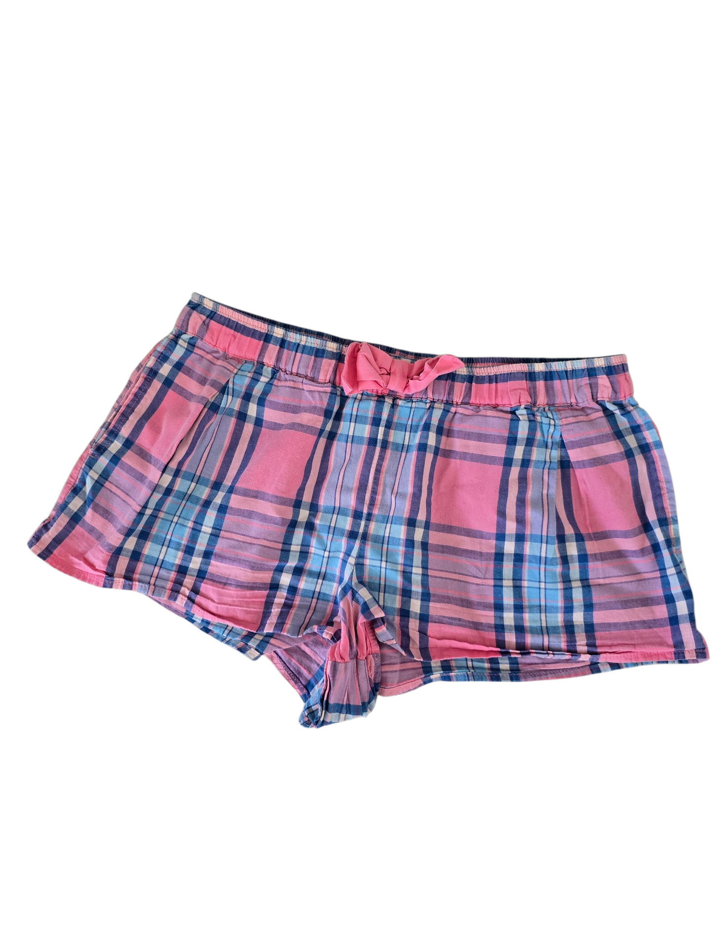 2000s vintage flirty low waist plaid mini shorts