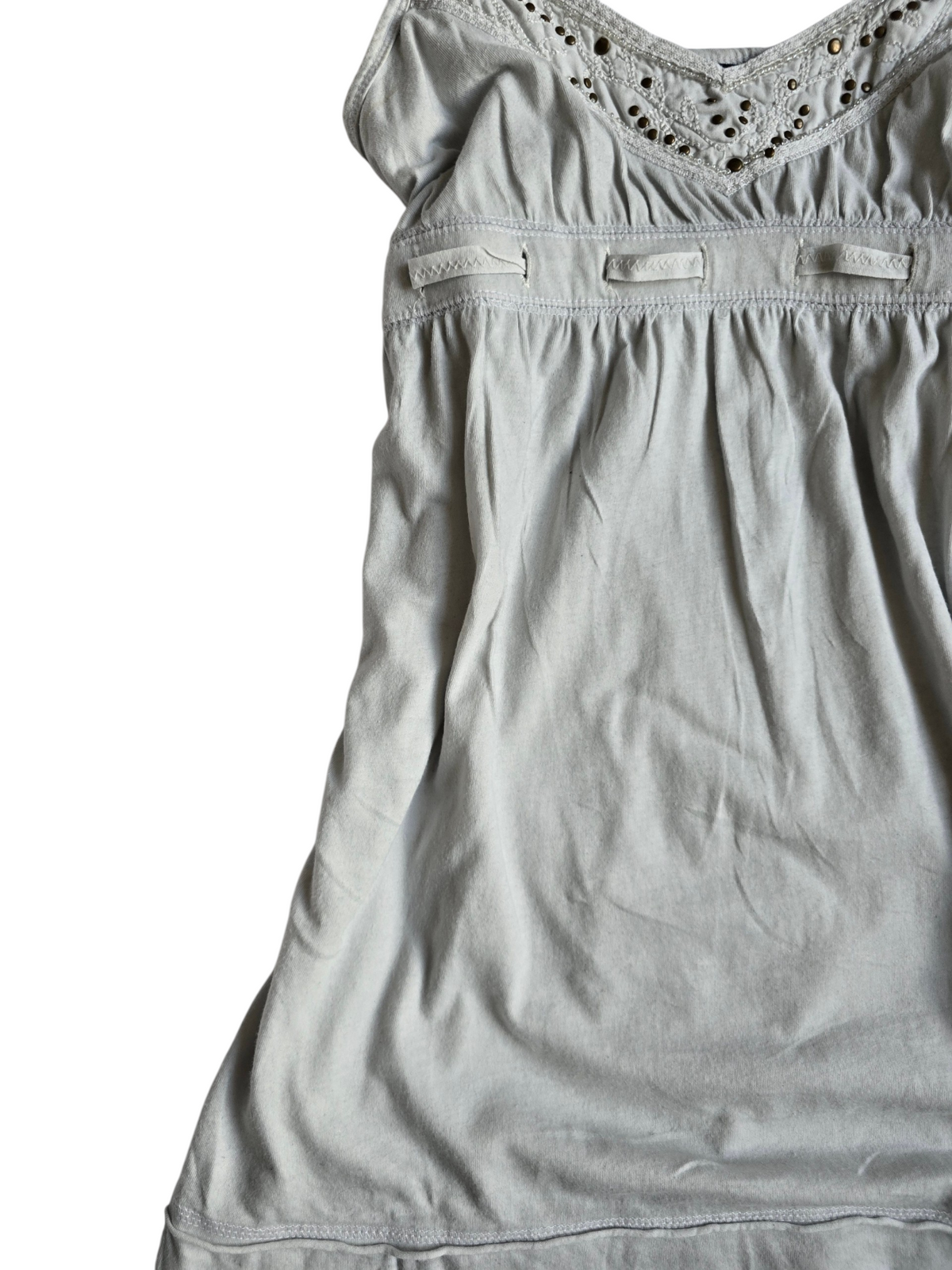 2000s vintage fairy babydoll studded top