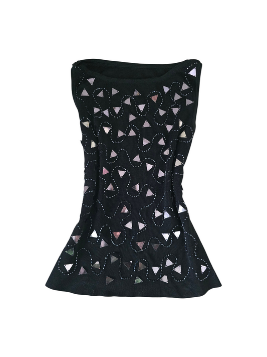 2000s vintage fairy beaded and sequined top - zimfriperie